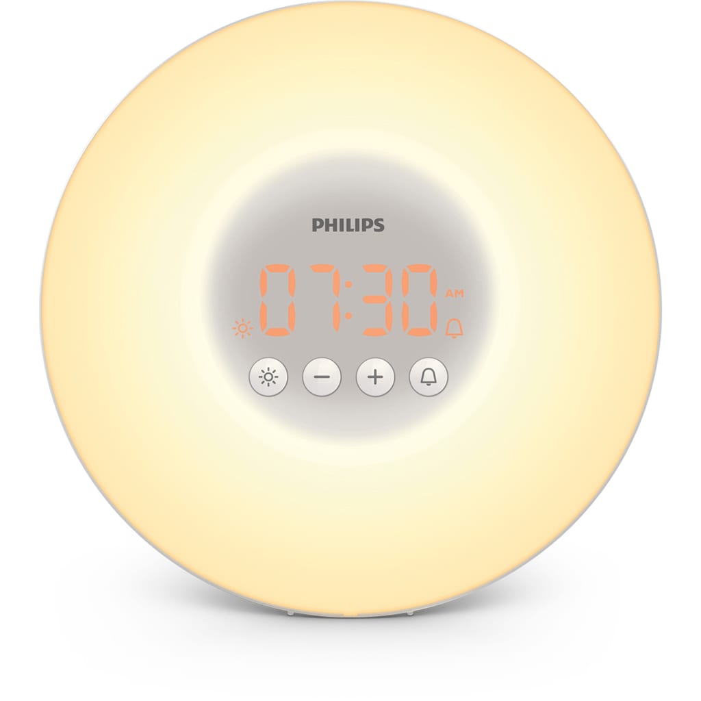 Philips Tageslichtwecker »Wake-up Light HF3500/01«, mit 10 Helligkeitseinstellungen, Schlummerfunktion und 4 Display-Helligkeitsstufen
