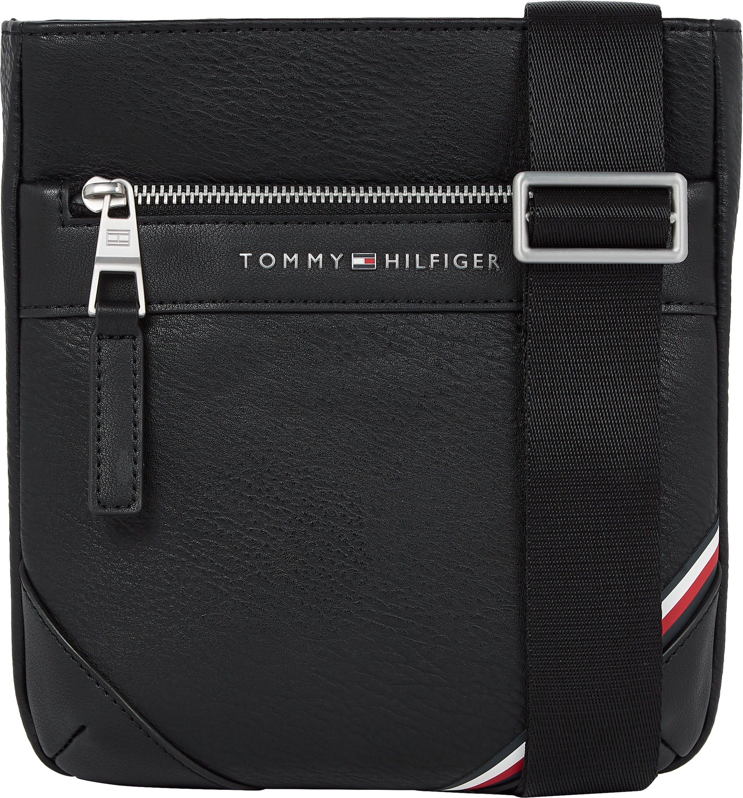 Tommy Hilfiger Mini Bag »1985 PU MINI CROSSOVER«, mit Reißverschluss-Vortasche