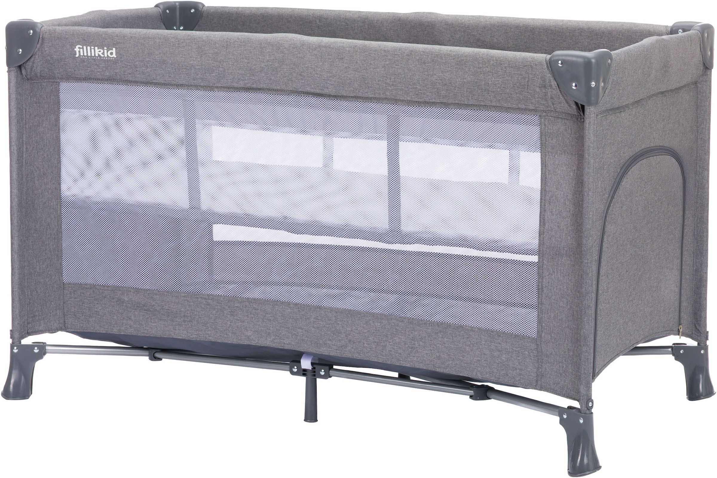 Fillikid Baby-Reisebett "Milano" inklusive Transporttasche und Neugeboreneneinhang