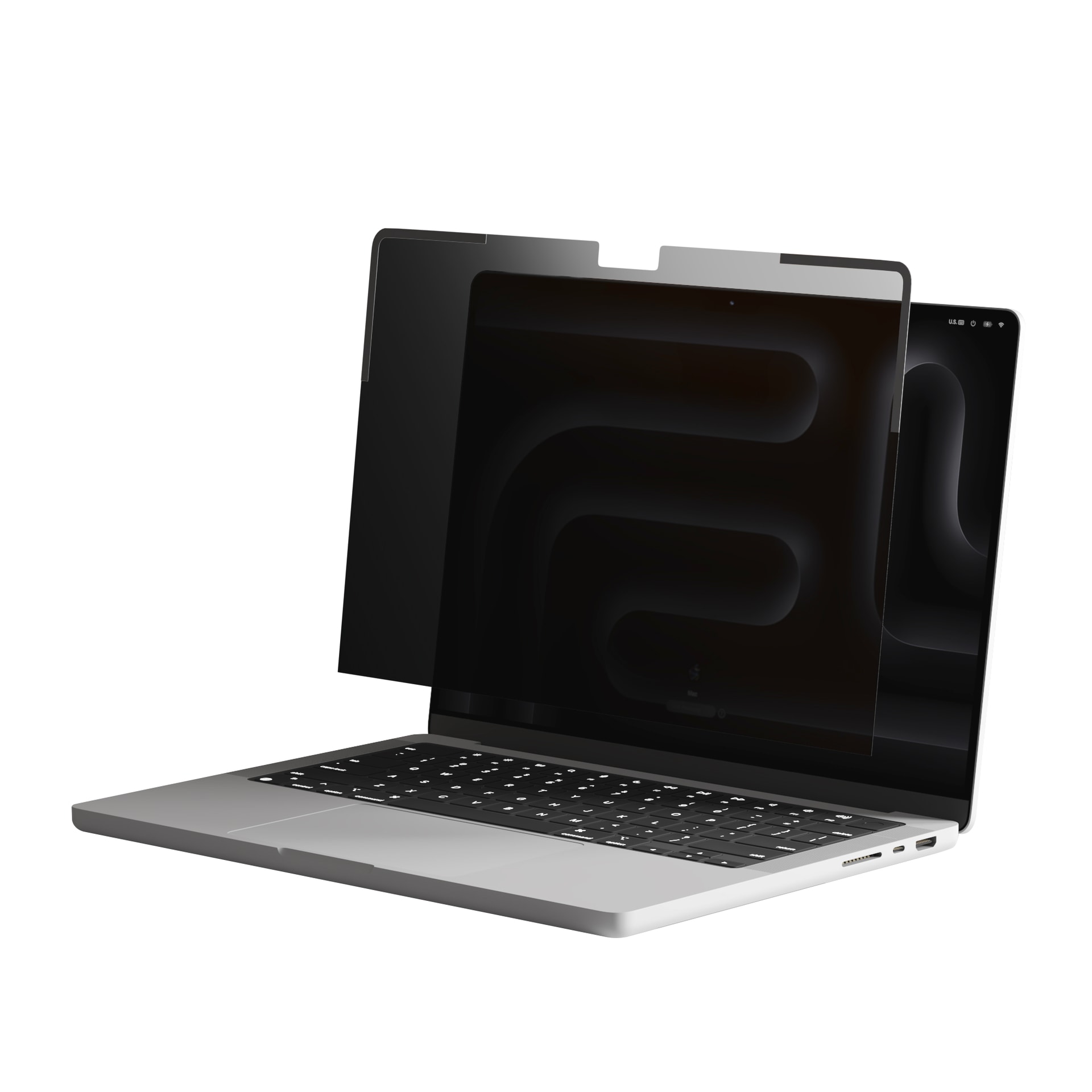 Targus Displayschutzglas »Magnetic Privacy Screen«, für Apple MacBook Pro 14, Blickschutzfolie, Schutzfolie, Bildschirmschutz, kratz- & stoßfest