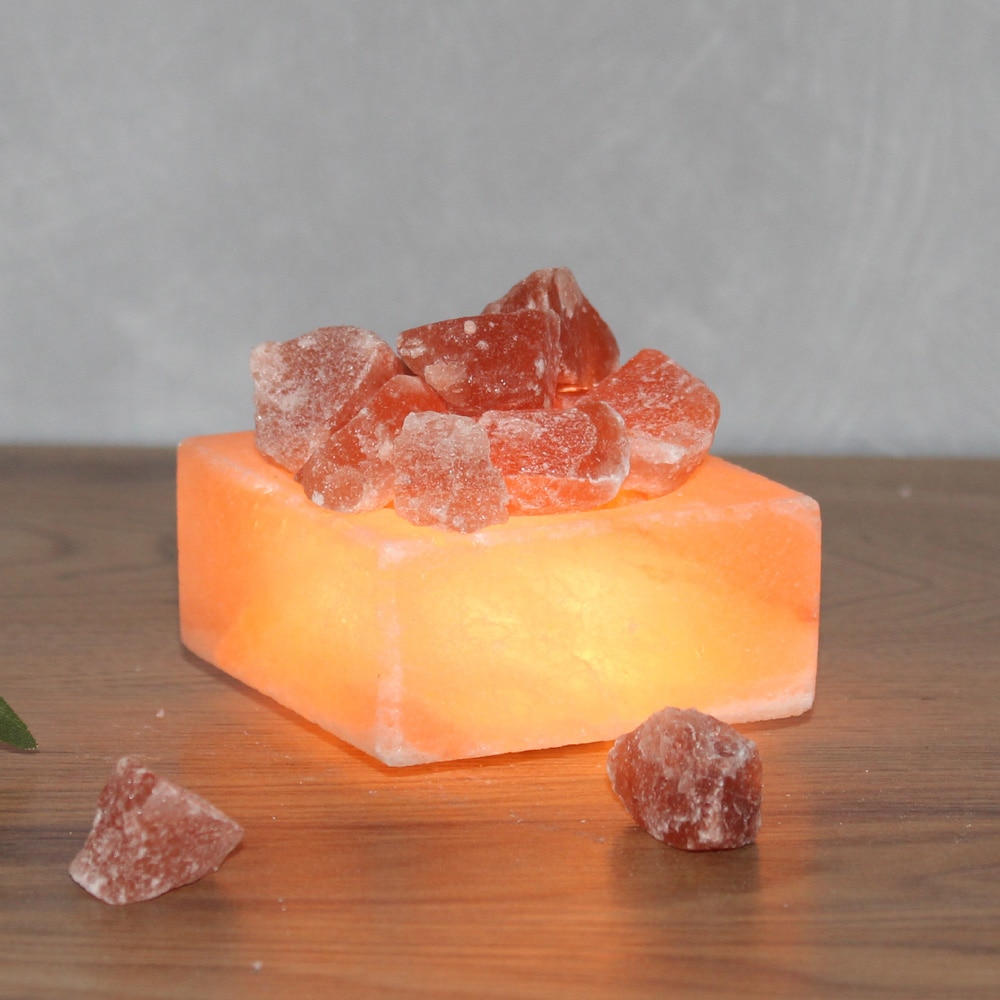 HIMALAYA SALT DREAMS Salzkristall-Tischlampe »Petite«, Handgefertigt aus  Salzkristall - jeder Stein ein Unikat, H: ca.4 cm bestellen im OTTO Online  Shop