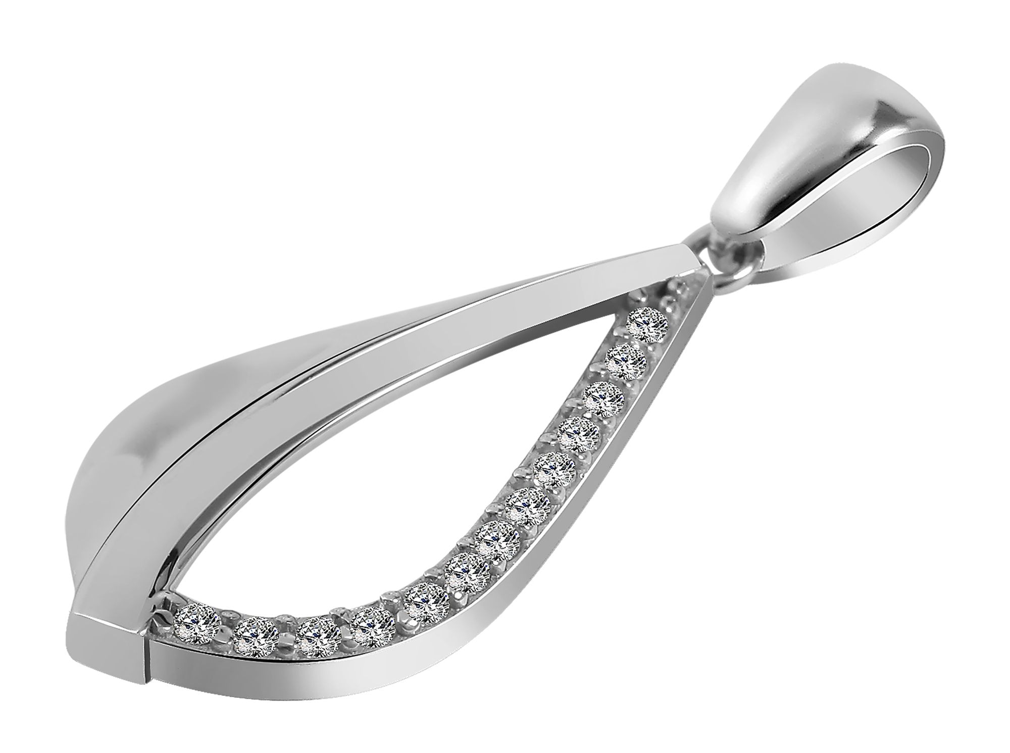 Adelia´s Kettenanhänger »Damen Anhänger aus 925 Silber mit Zirkonia«