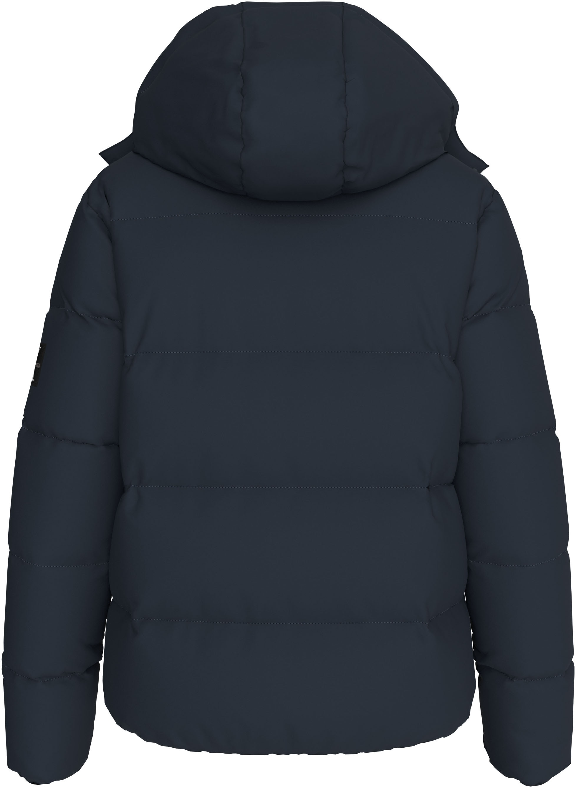 Calvin Klein Jeans Outdoorjacke »ESSENTIALS DOWN JACKET«, mit Kapuze, mit Logoprägung