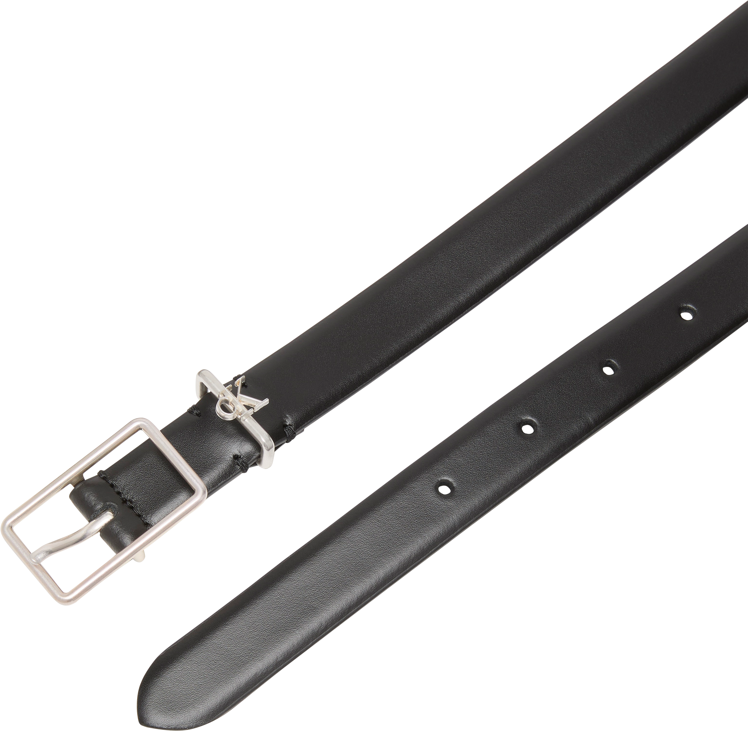 Calvin Klein Ledergürtel »SQUARE BUCKLE CK LOOP 25MM« Größenverstellbar