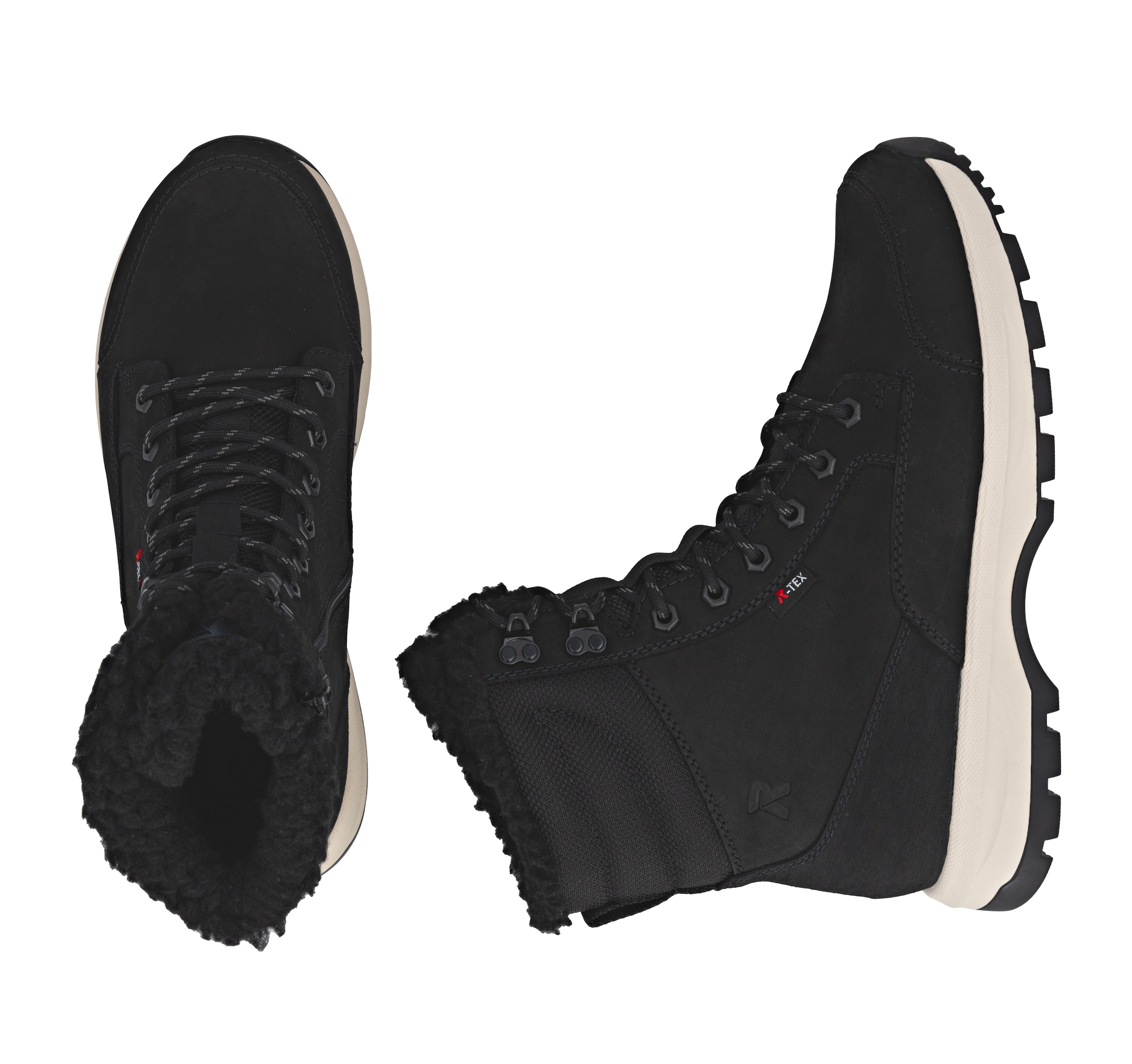 RIEKER Sport Winterboots  Schnürboots, Winterstiefelette mit wasserabweisender RiekerTEX-Membran