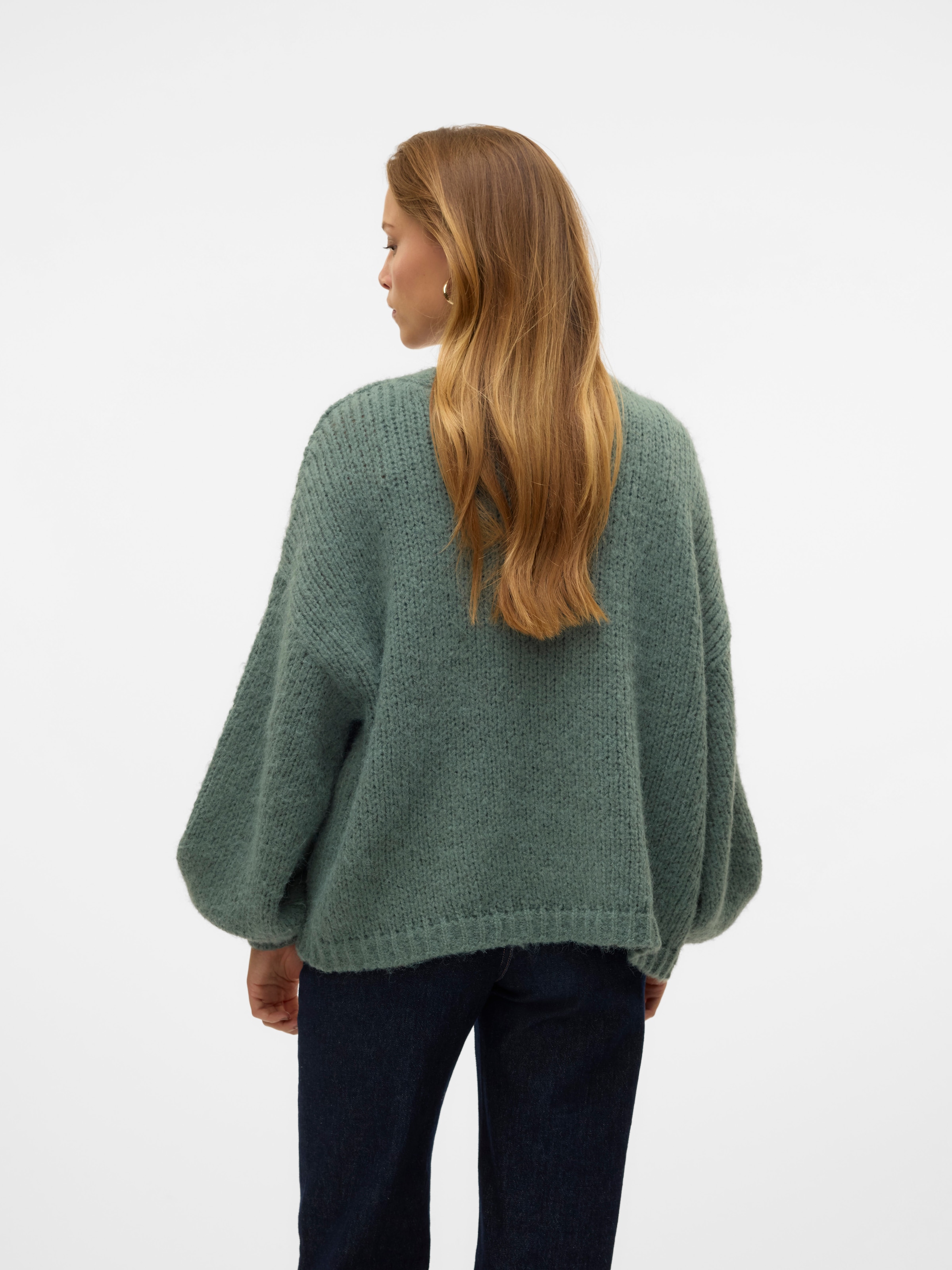 Vero Moda Strickjacke »VMMAYBE LS OPEN CARDIGAN GA REP«