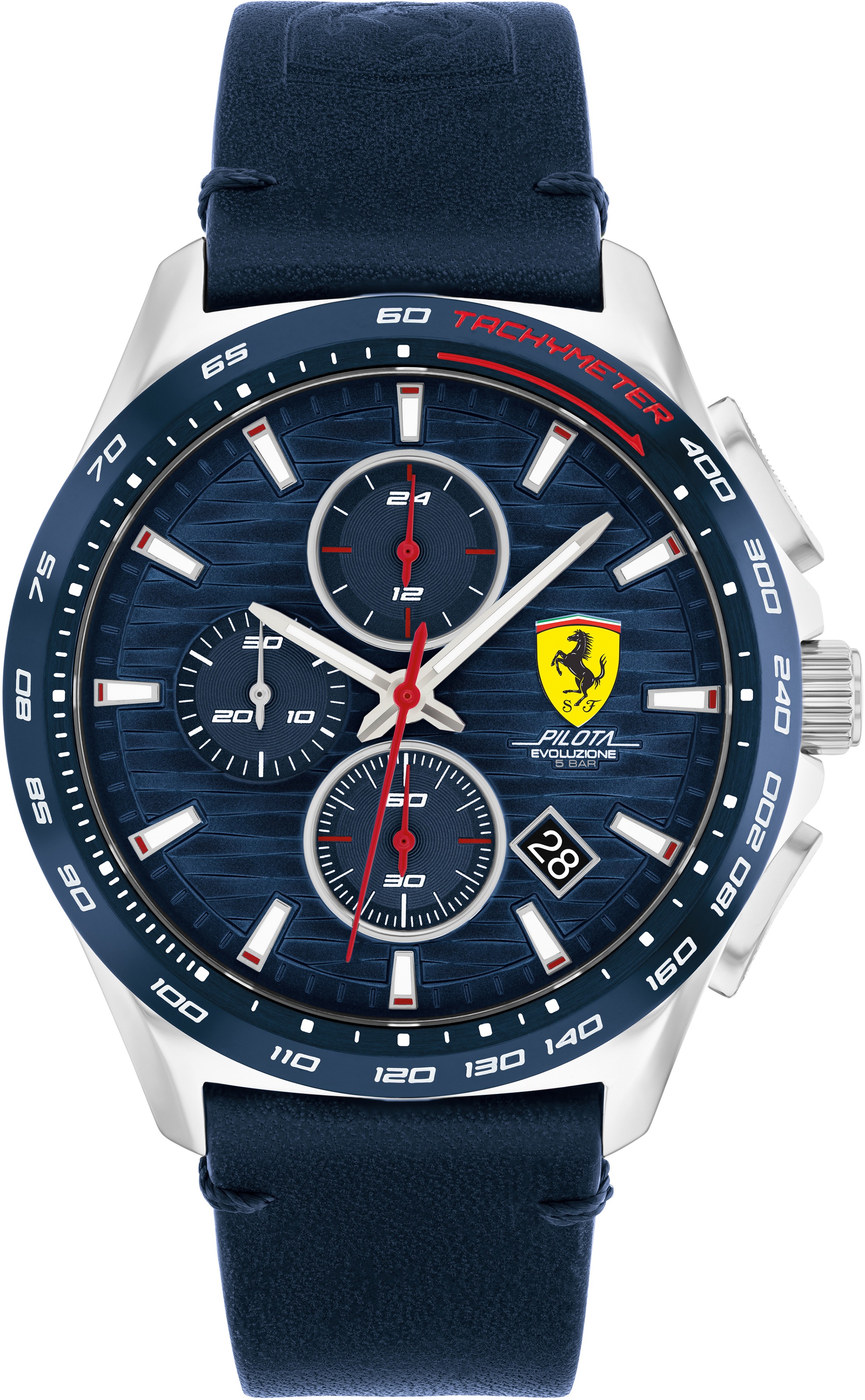 Scuderia Ferrari Chronograph »PILOTA EVO, 0830882«, (Set, 2 tlg., mit Wechselband)