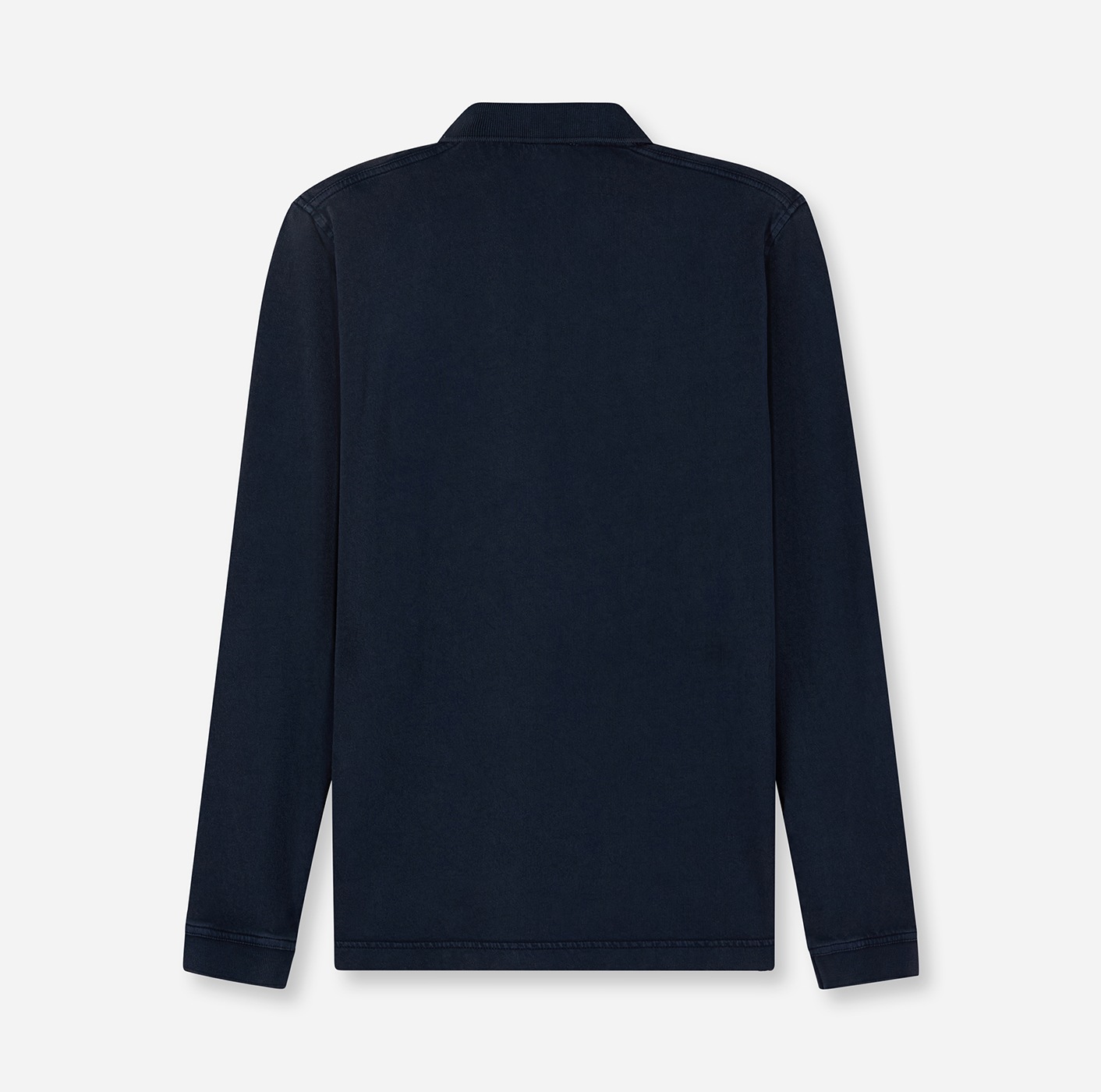 OLYMP Langarm-Poloshirt regular fit, basic, formbeständig