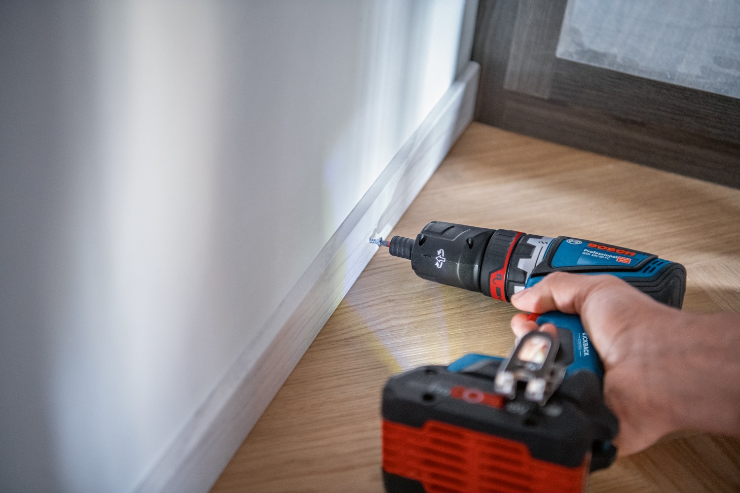 Bosch Professional Akku-Bohrschrauber »»GSR 18V-90 FC««, in L-BOXX 136, ohne Akku, ohne Ladegerät