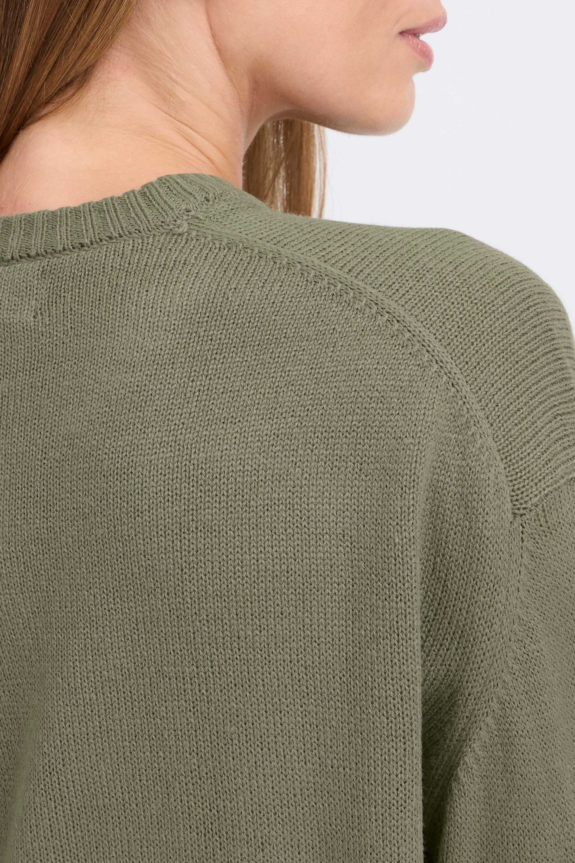 OXMO Strickfleece-Pullover »Strickpullover OXISAMSON«