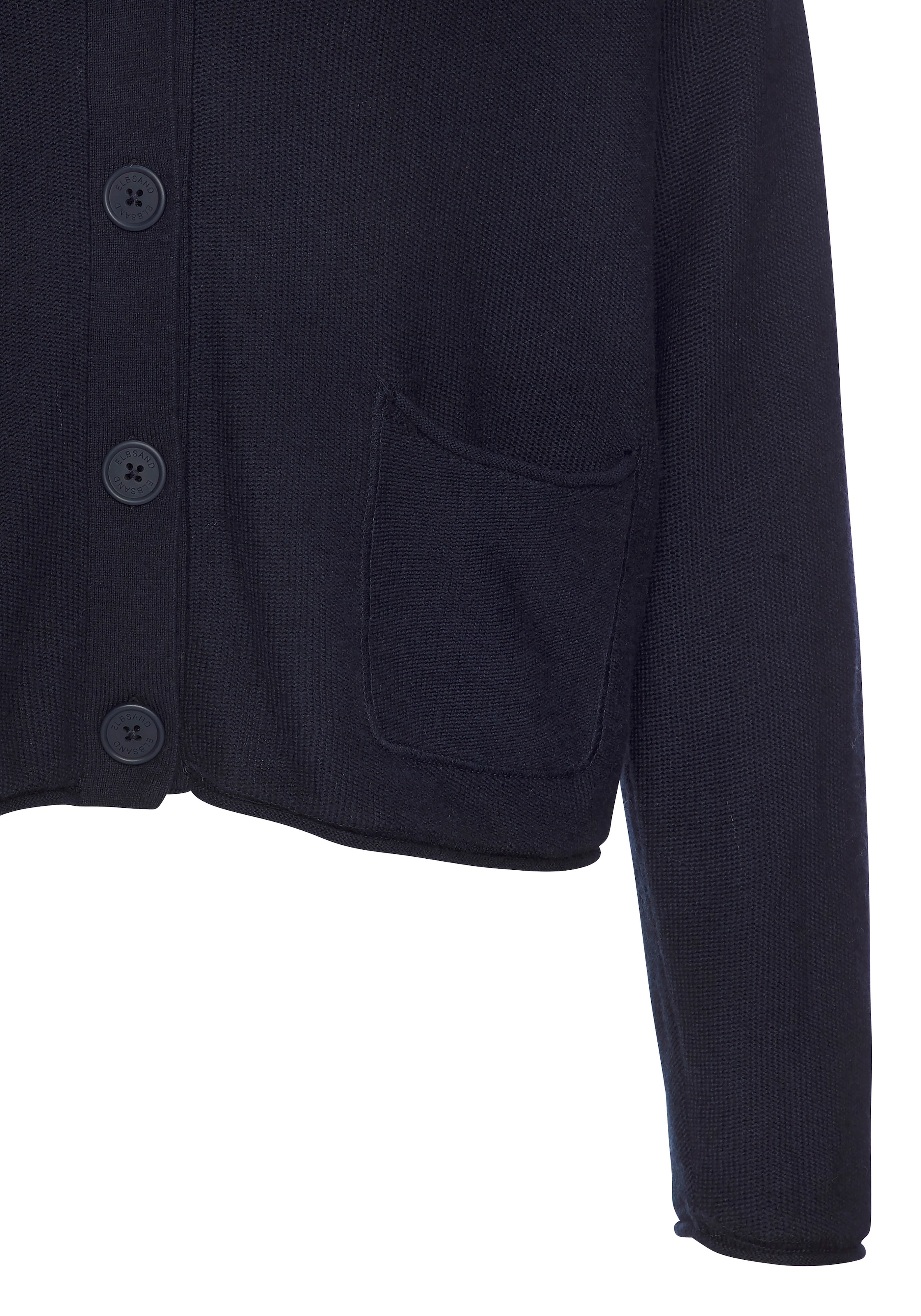 Elbsand Strickjacke aus hochwertigem Feinstrick, Loungewear