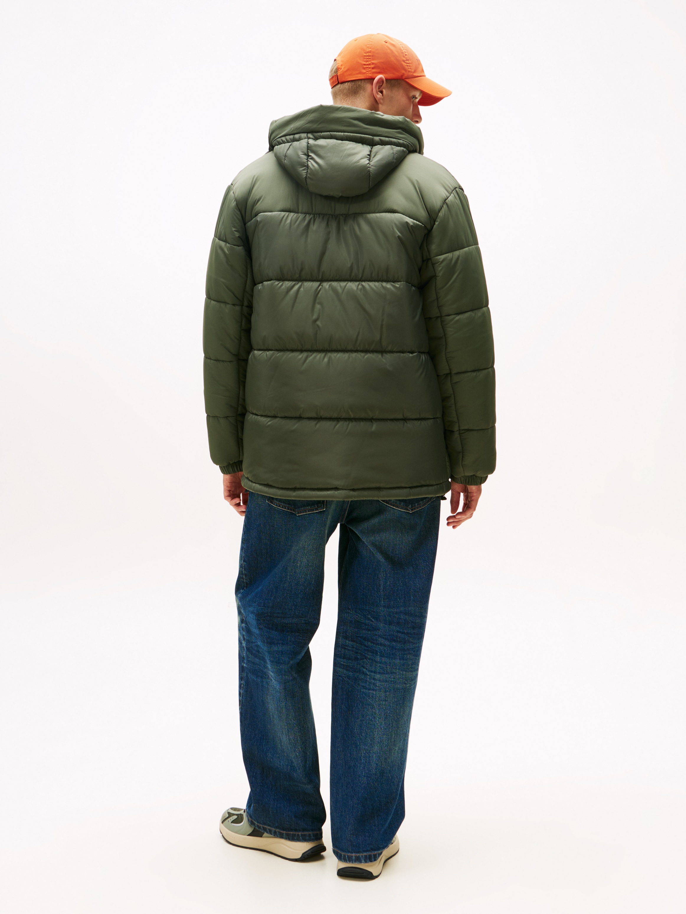 Tommy Jeans Steppmantel »FABRIC MIXED PARKA« Regular fit mit Kapuze