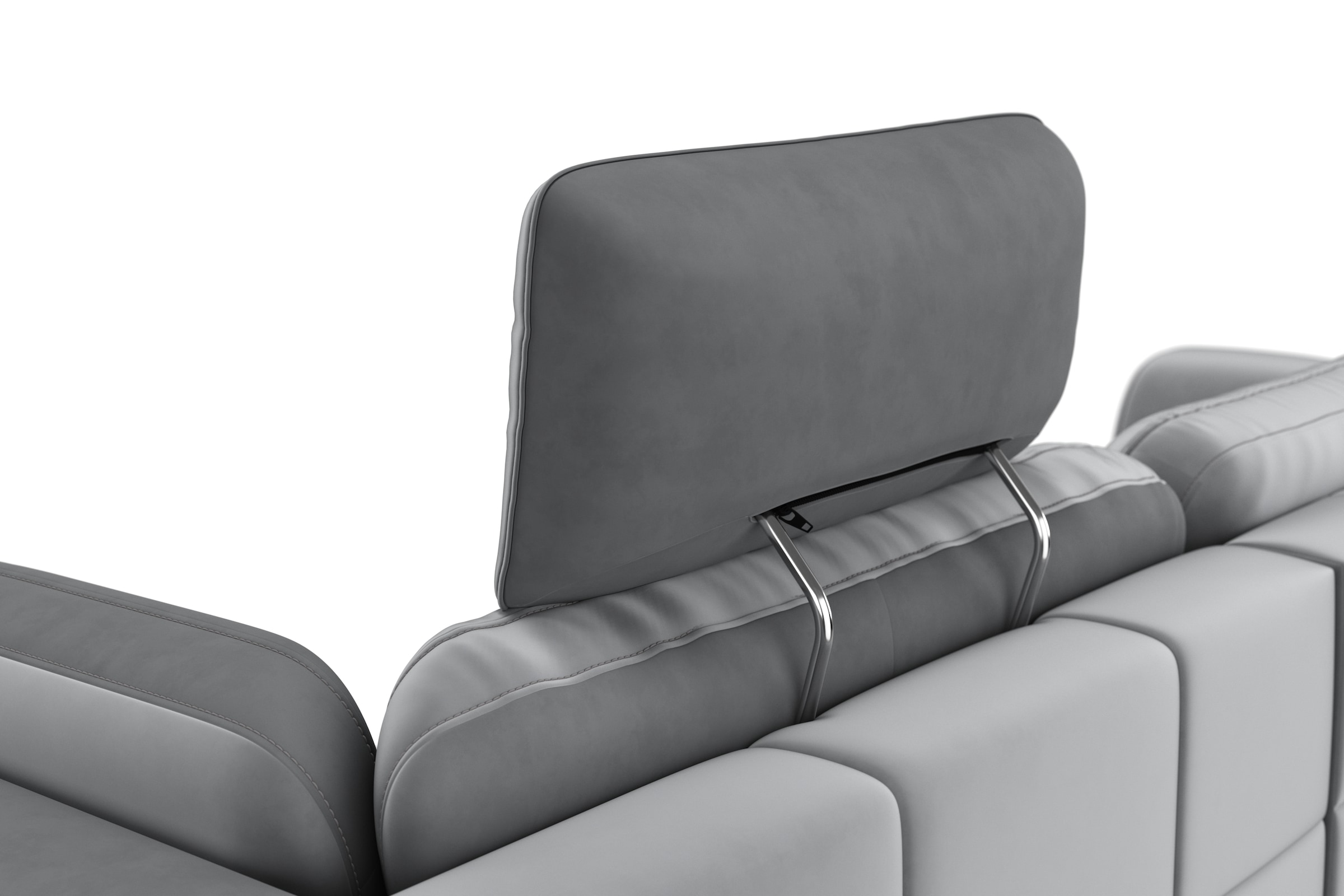 sit&more Ecksofa »Bendigo L-Form« inklusive Sitztiefenverstellung, Bodenfreiheit 12 cm, in 2 Fußfarben