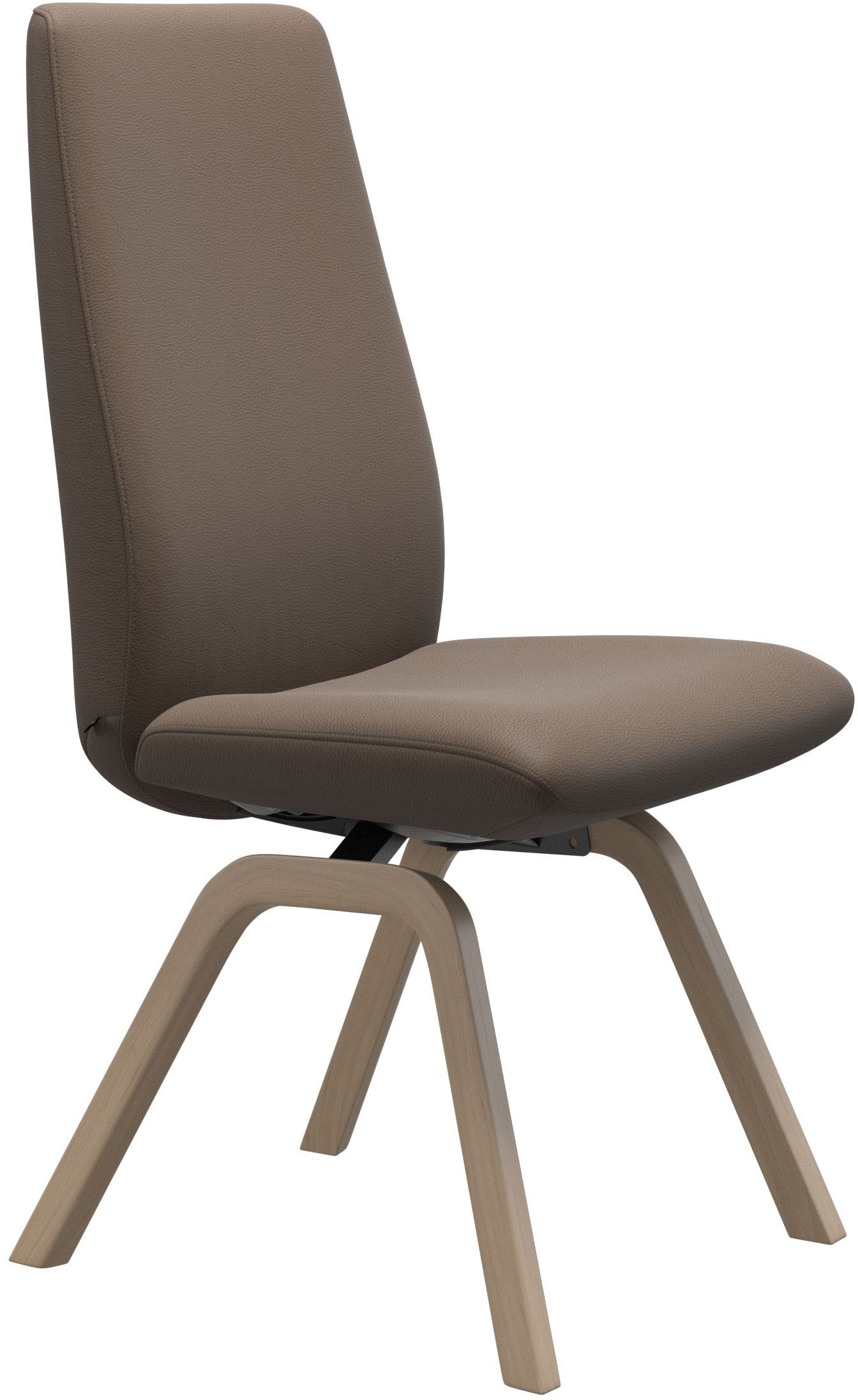 Stressless® Polsterstuhl »Laurel«, Leder BATICK, High Back, Größe L, mit schräggestellten Beinen in Eiche natur