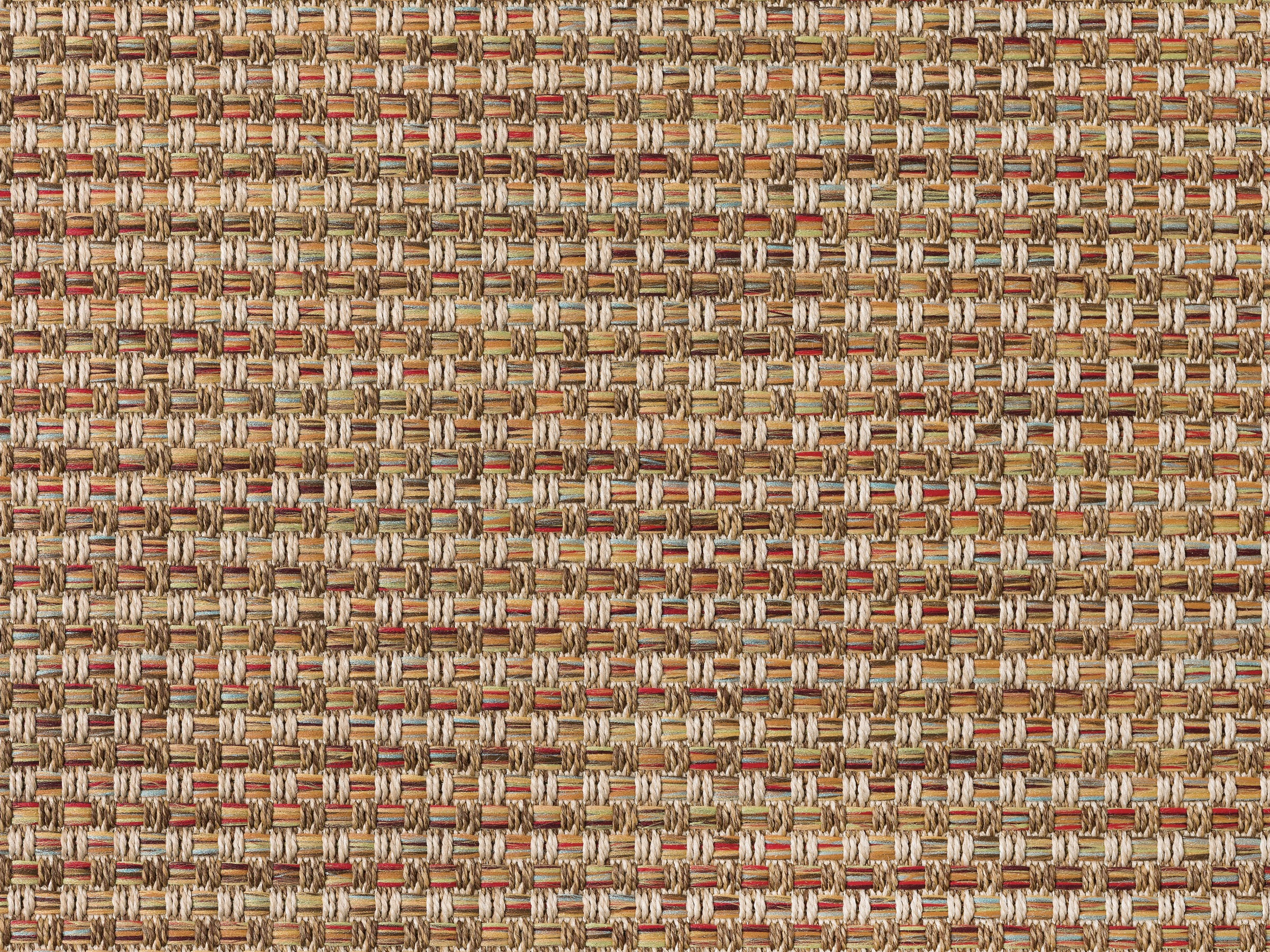 Dekowe Teppich »Joy Antigua« rechteckig 10 mm Höhe meliert, Weboptik, mit Bordüre, In- und Outdoor geeignet