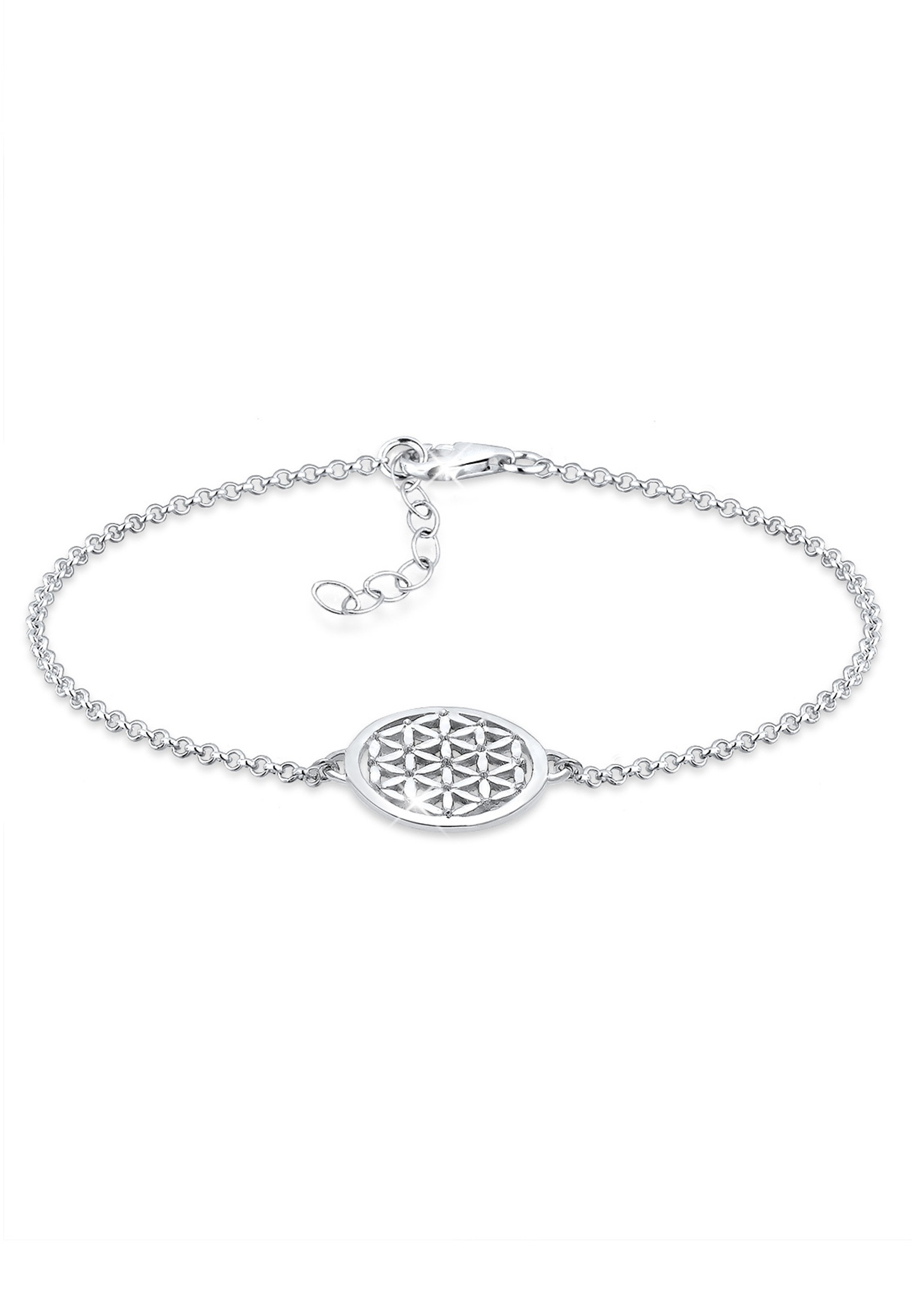 Elli Armkette »Armband Lebensblume 925 Sterling Silber«