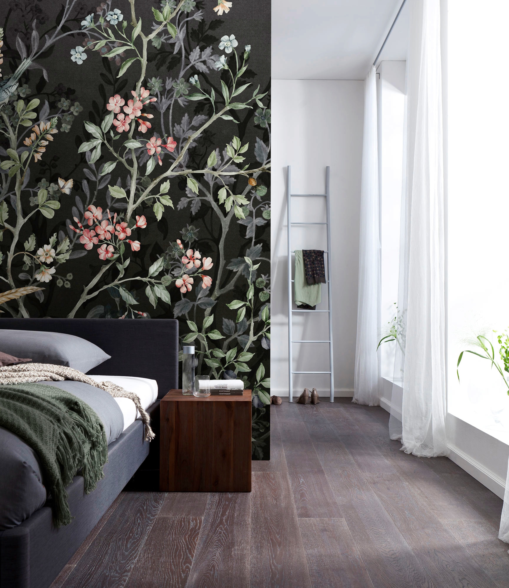 Komar Vliestapete »Digitaldruck Vlies - Nuit Royale - Größe 200 x 250 cm«, bedruckt, Wohnzimmer, Schlafzimmer