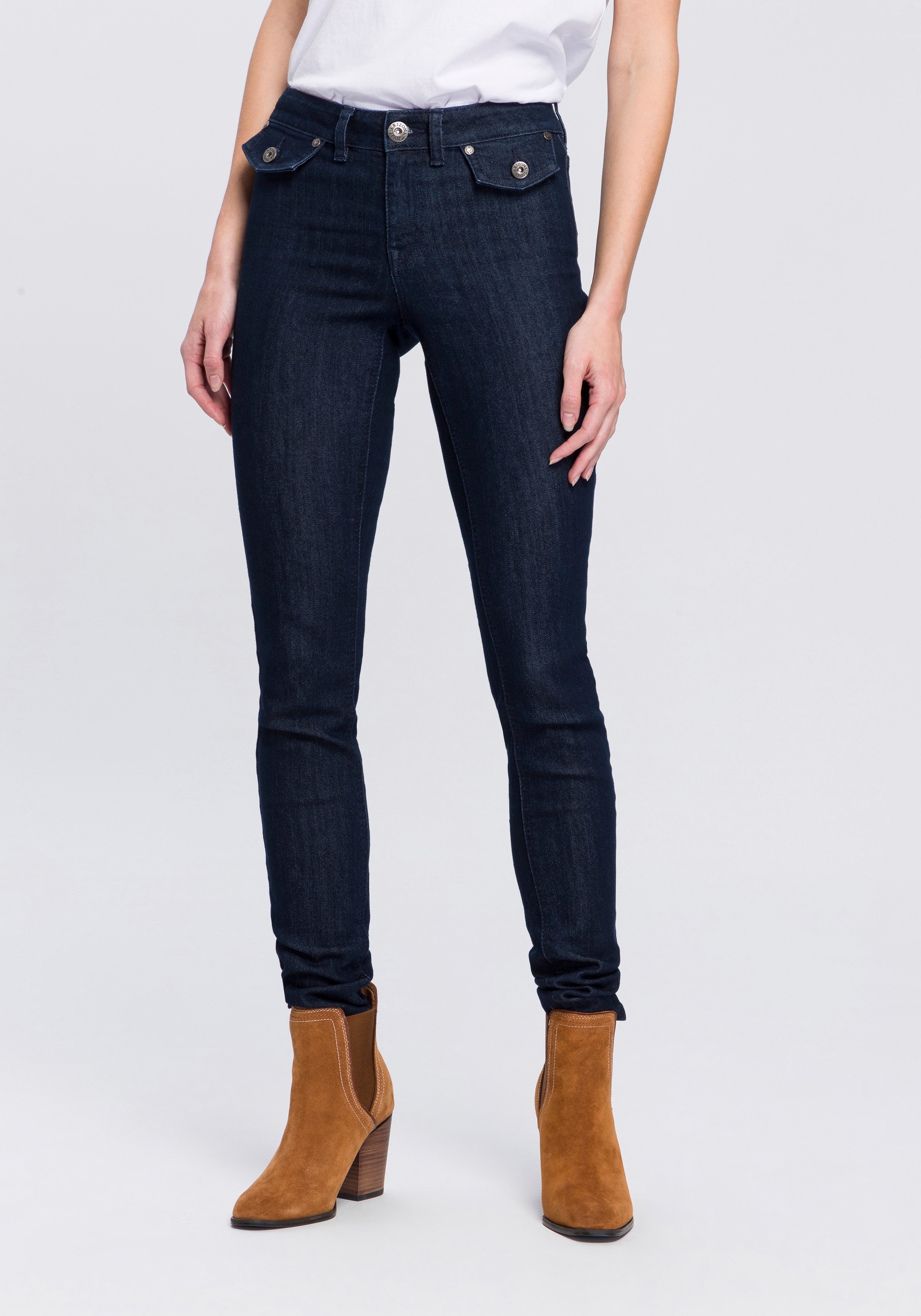 Arizona Röhrenjeans, Normale Leibhöhe