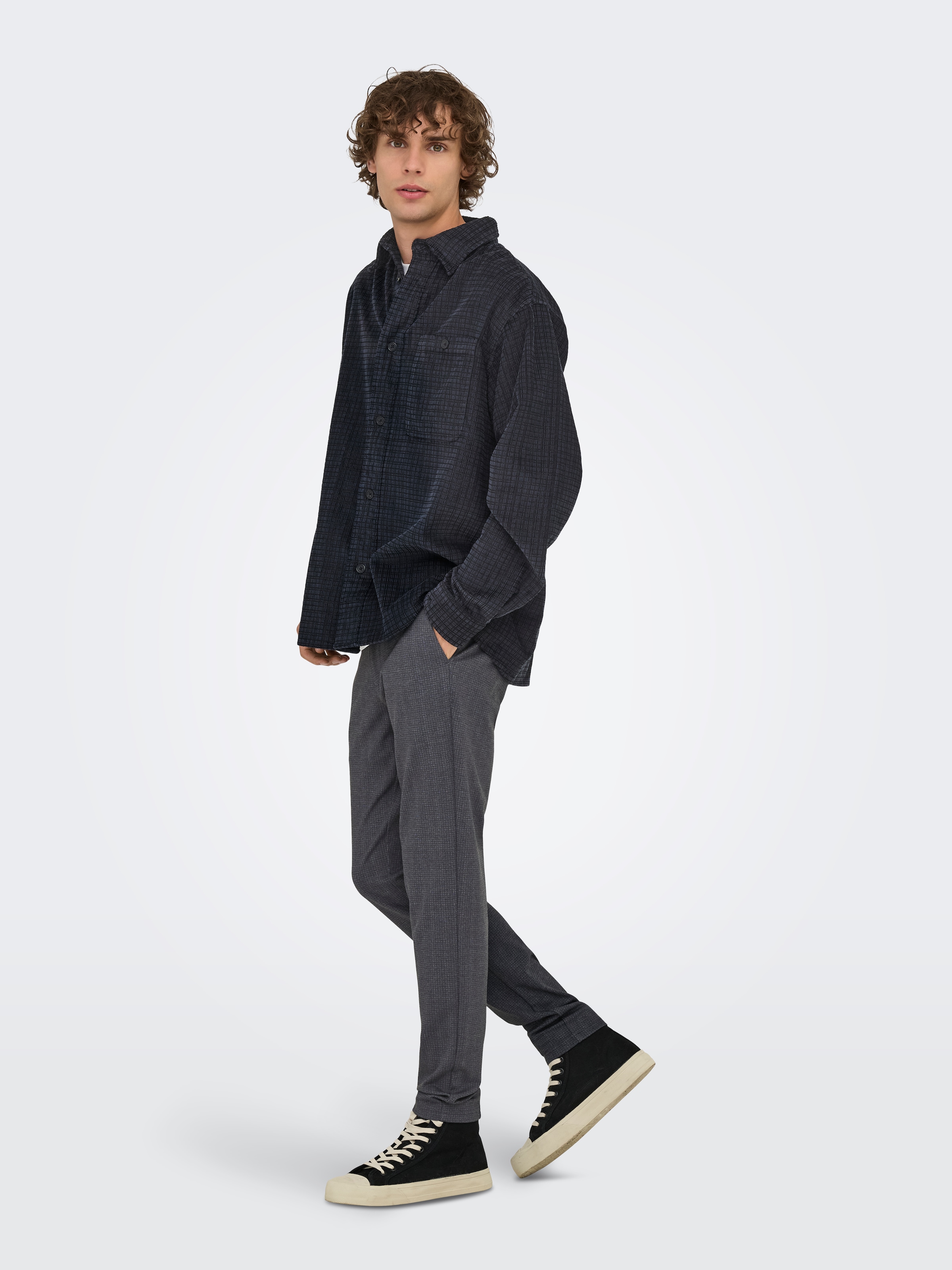 ONLY & SONS Chinos »ONSMARK SLIM CHECK 020960 PANT«