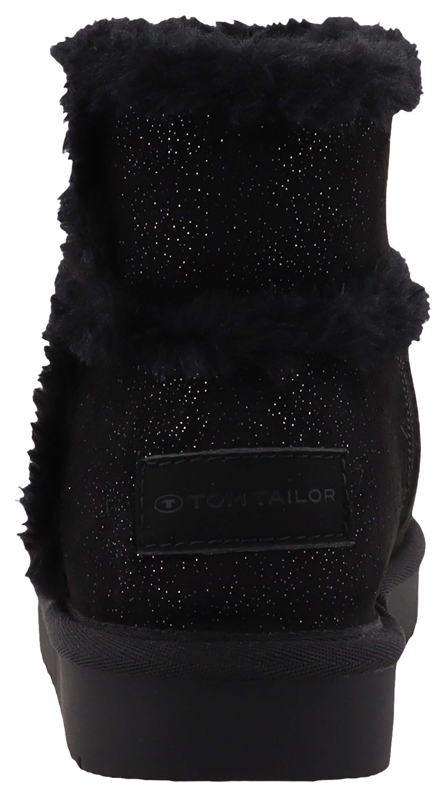 TOM TAILOR Winterboots, Plateau, Schlupfboots mit edlem Glitzerdruck