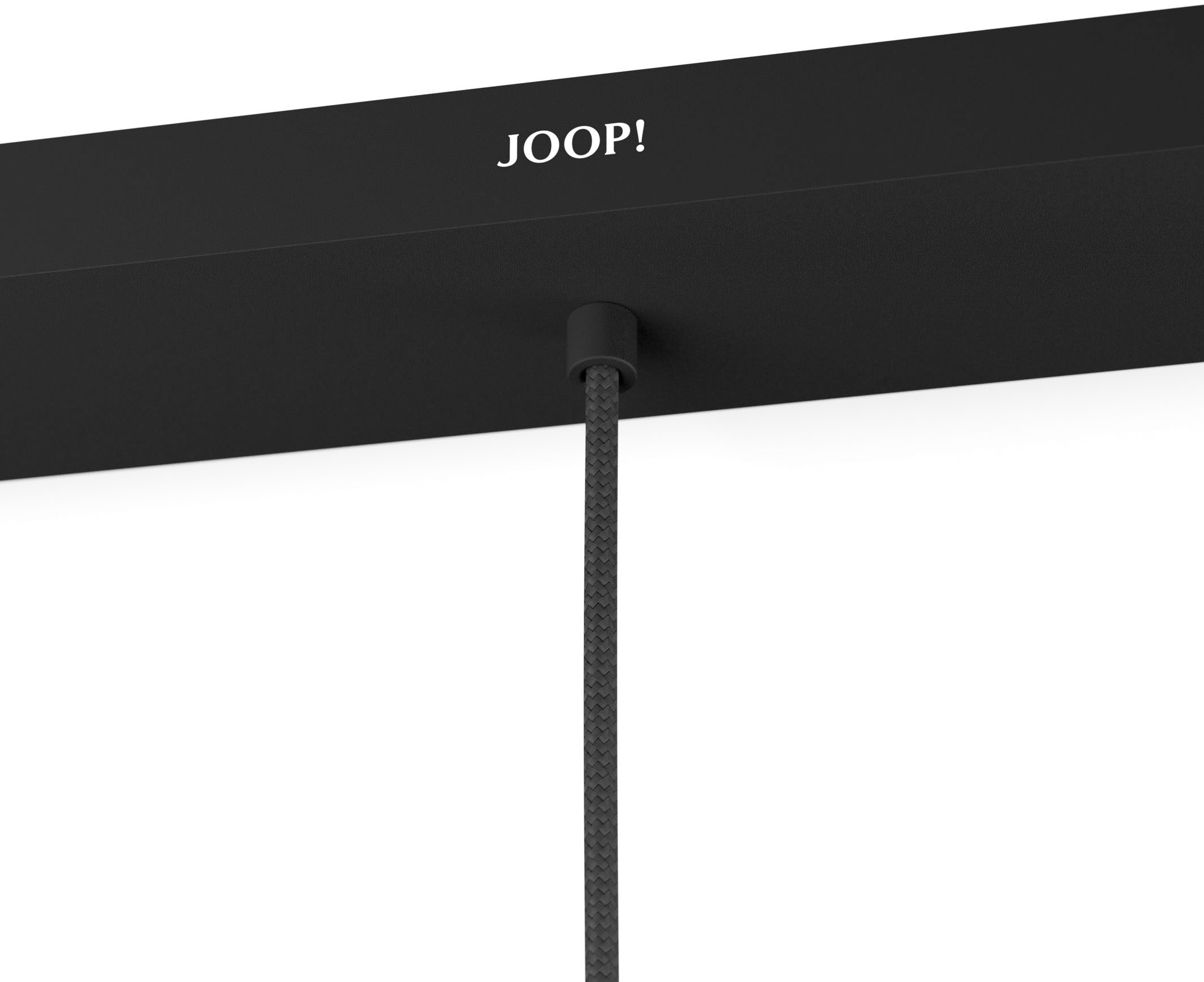 JOOP! Hängeleuchte »CURVES LIGHTS«, Leuchtmittel E27 | ohne Leuchtmittel, mit Extra-White-Glaskugeln mit feinem Farbverlauf zu Rauchglas-Optik