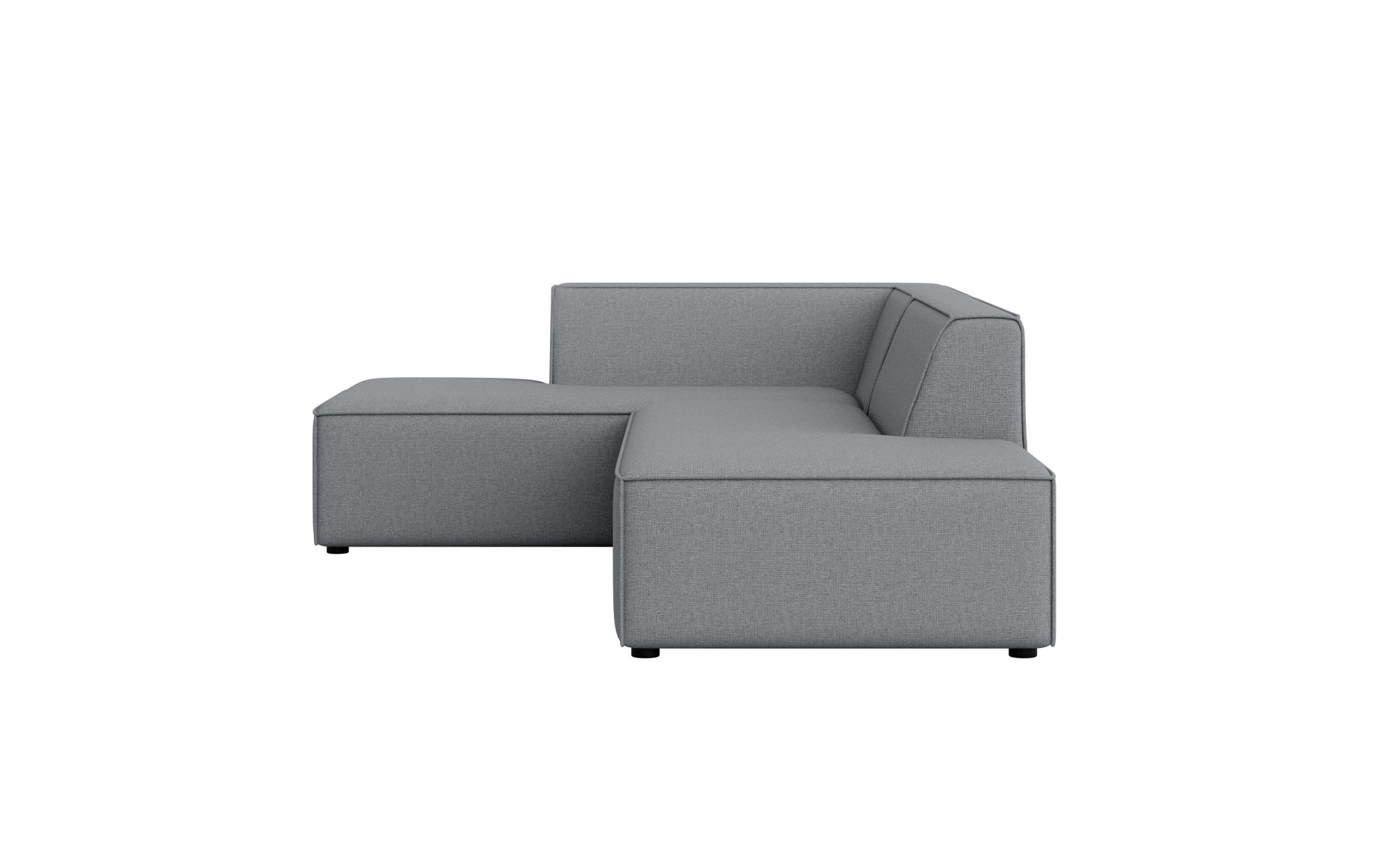 OTTO home Ecksofa »Ecksofa Cavan mit Ottomane links oder rechts bestellbar« L-Form mit Wellenunterfederung, Maße B/T/H: 270/180/72 cm