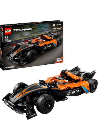Konstruktionsspielsteine »NEOM McLaren Formula E Race Car (42169), LEGO® Technic«,...