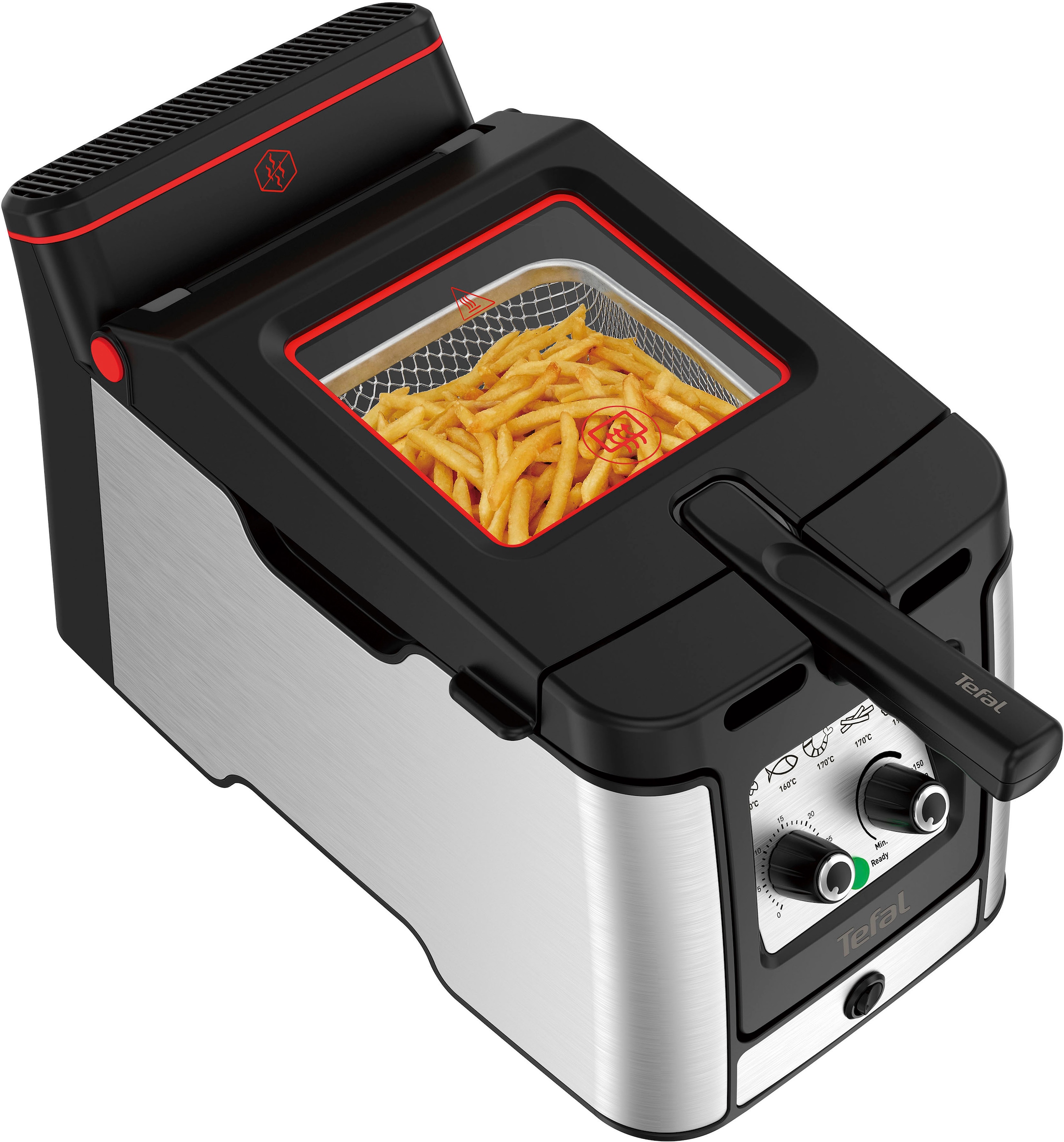 Tefal Fritteuse »Clear Duo«, 2000 W, Fassungsvermögen 3,5 l, aktives Filtersystem, Thermostat, Timer, FR600D