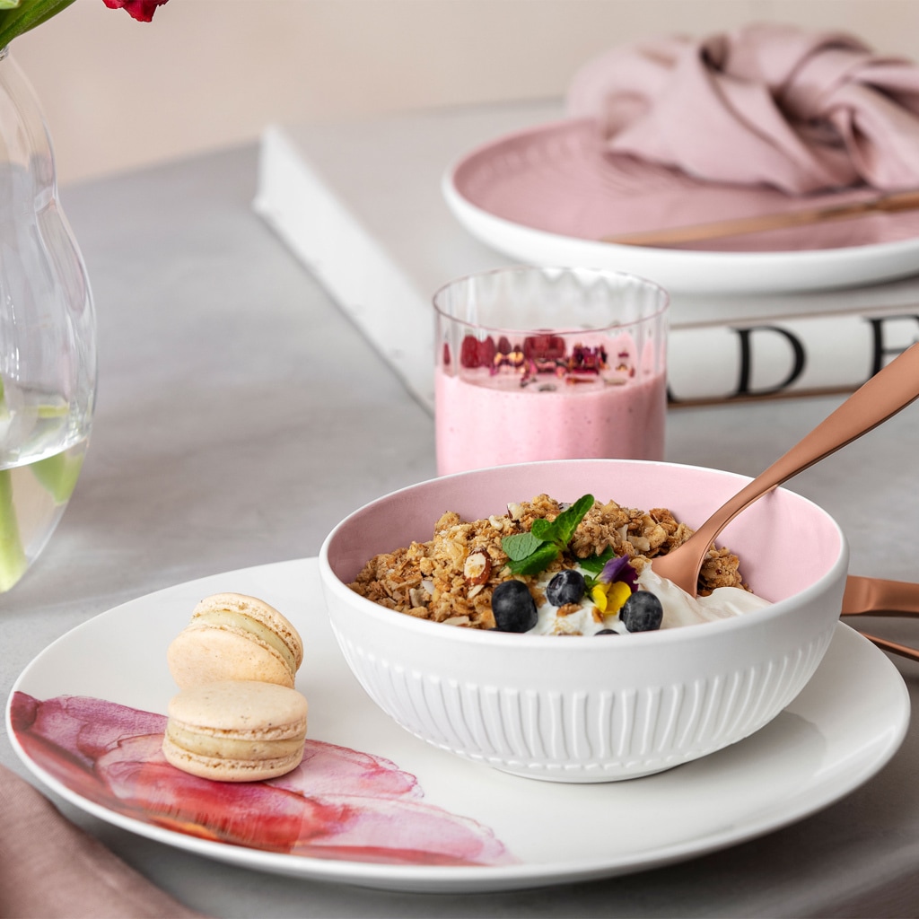 Villeroy & Boch Speiseteller »Speiseteller Coupe Rose Garden ø 28,5 cm 6er Set bunt«