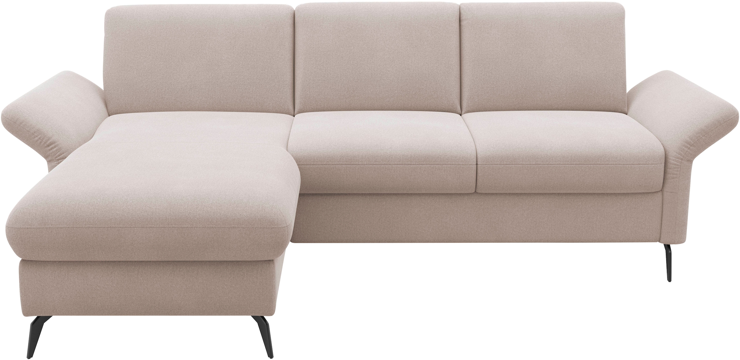 Home affaire Ecksofa »Rochelle«, wahlweise mit Bettfunktion, Bettkasten und Armteilverstellung