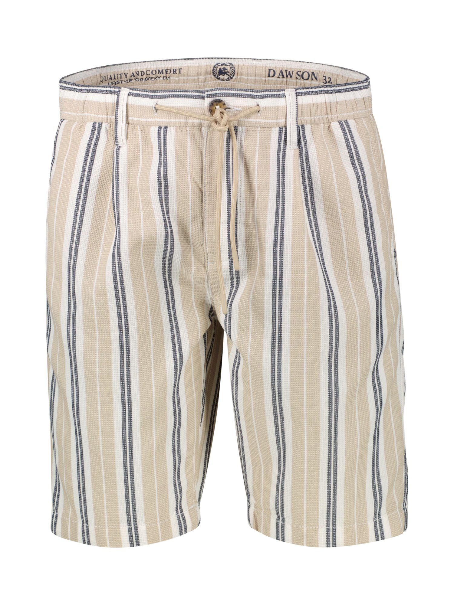LERROS Chinoshorts »Chino-Shorts aus Baumwolle mit modischem Streifenmuster«