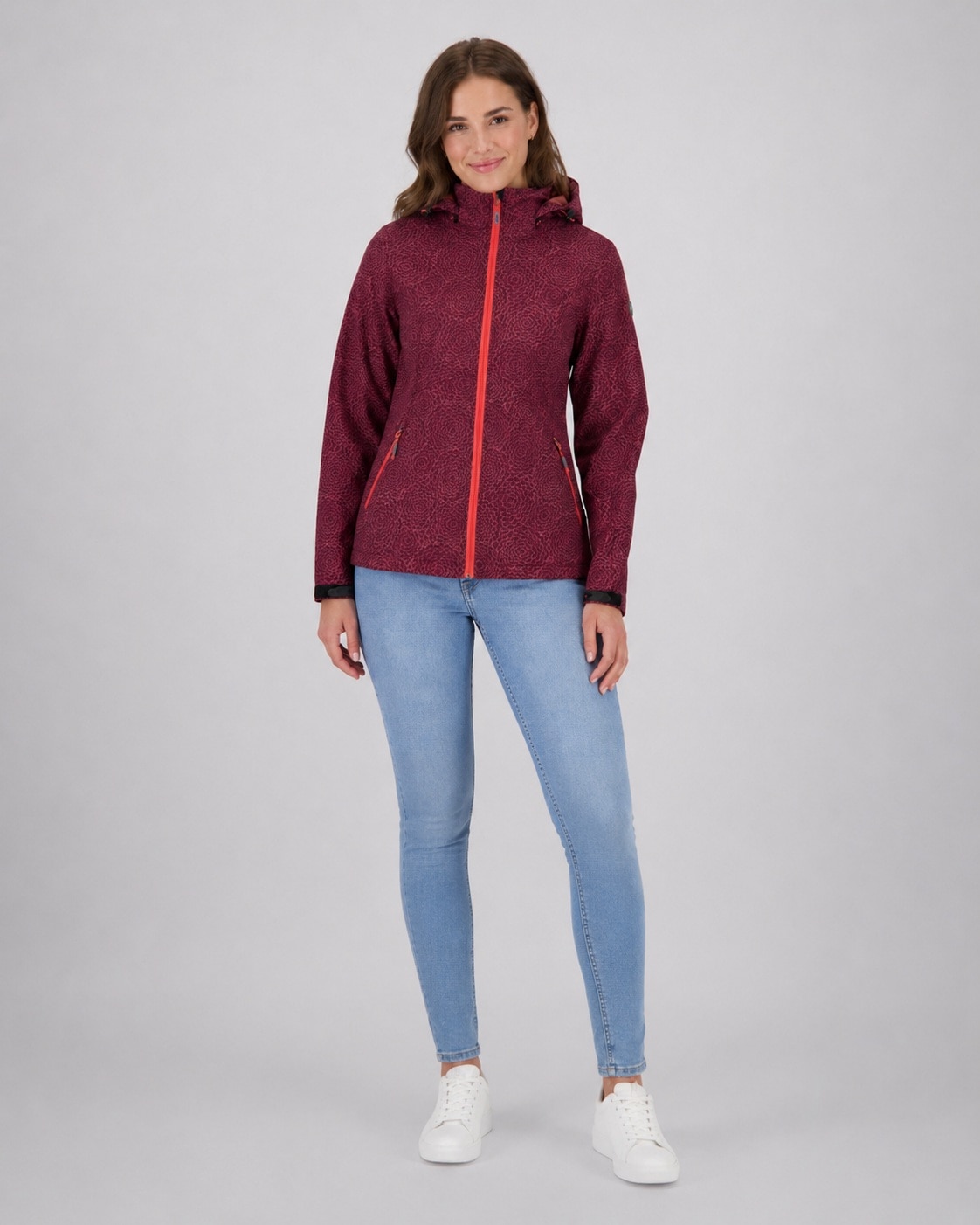 LPO Funktionsjacke »Funktionsjacke Shelby – X-TEC-Membran mit 8.000 mm Wassersäule« leichte Funktionsjacke mit abnehmbarer Kapuze
