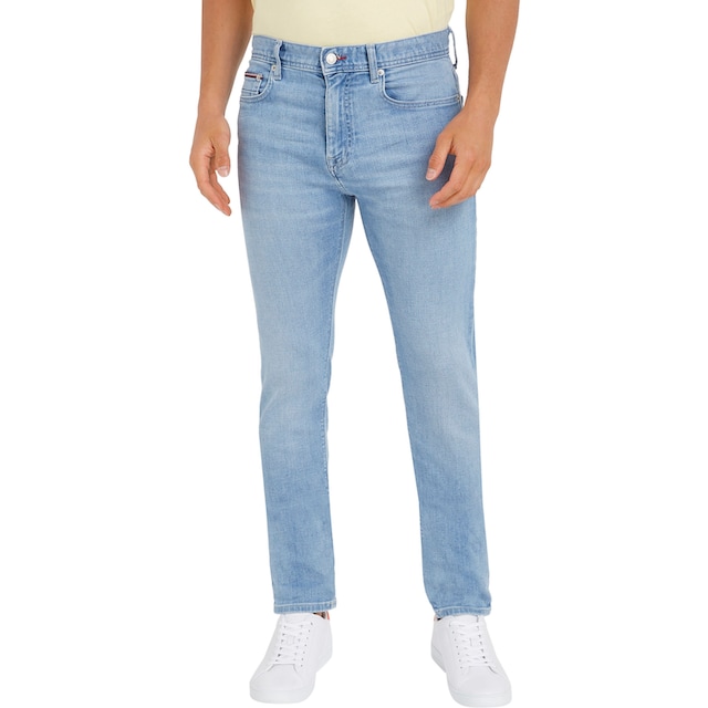 Tommy Hilfiger Slim-fit-Jeans »SLIM BLEECKER PSTR«, (1 tlg.), mit Tommy  Hilfiger Kontrastdetails bestellen bei OTTO