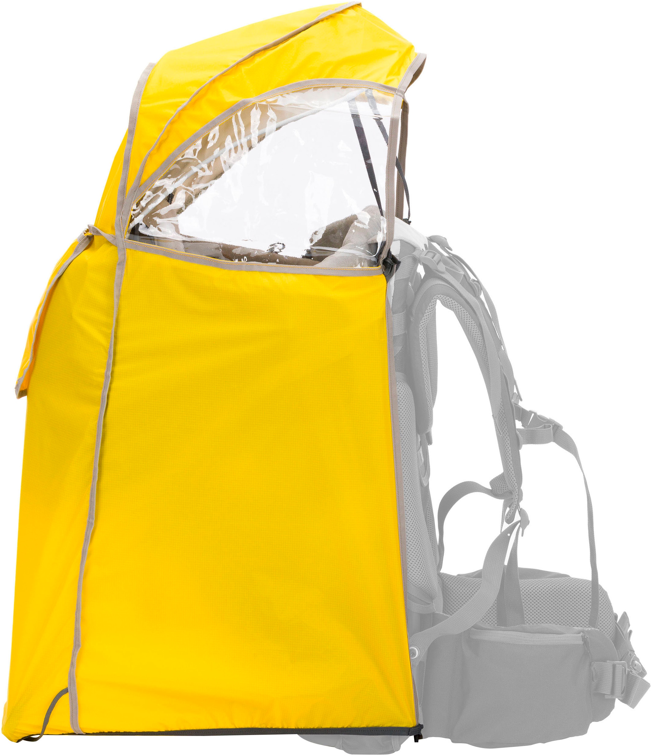 Fillikid Kinderwagen-Regenschutzhülle »Regenschutz für Rückentrage«