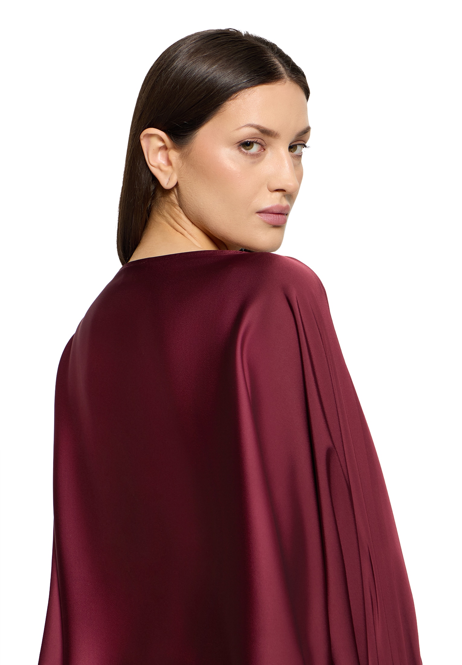 Vera Mont Satinbluse »Satin-Bluse mit Fledermausärmeln«