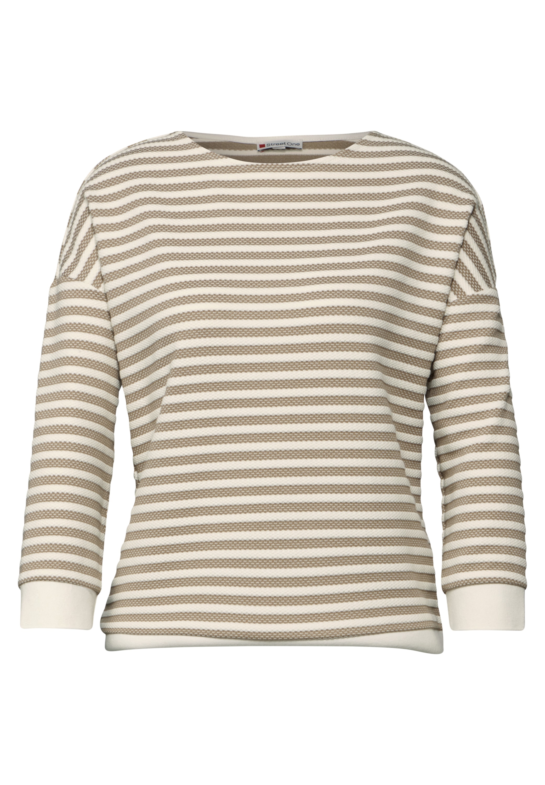STREET ONE Sweatshirt, mit Streifenmuster