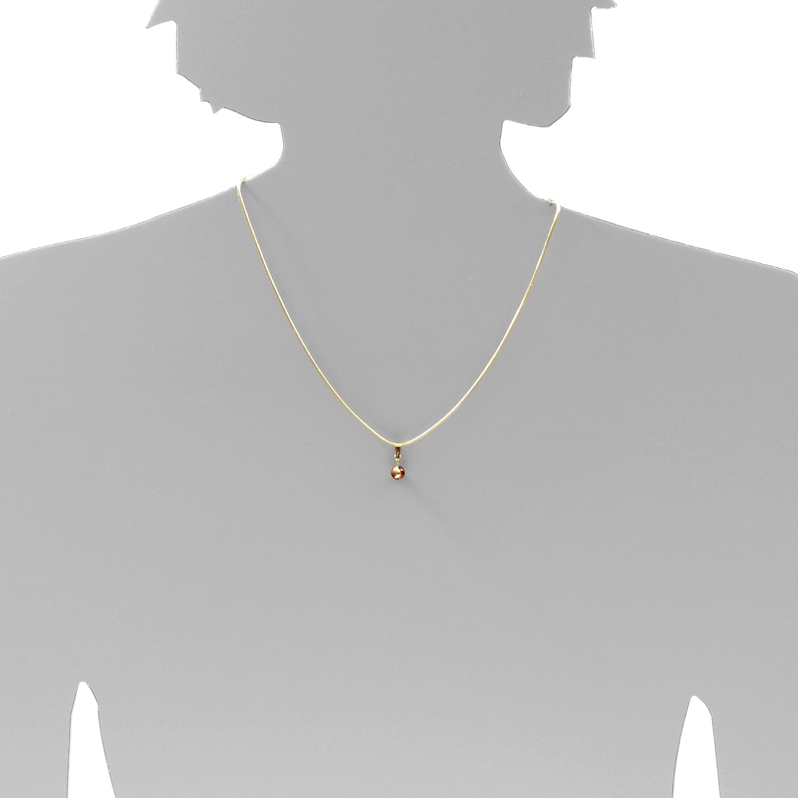 OSTSEE-SCHMUCK Kettenanhänger »- Ina - Gold 333/000 - Bernstein«