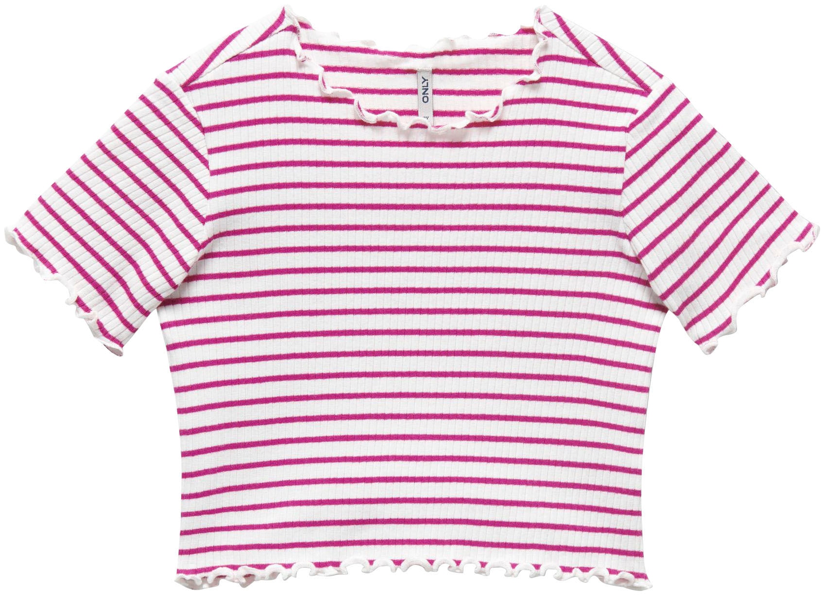 KIDS ONLY T-Shirt »KMGGILA S/S Online RIB OTTO im Shop TOP JRS«