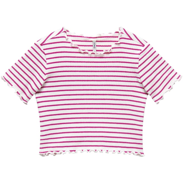 KIDS ONLY T-Shirt »KMGGILA S/S RIB TOP JRS« im OTTO Online Shop