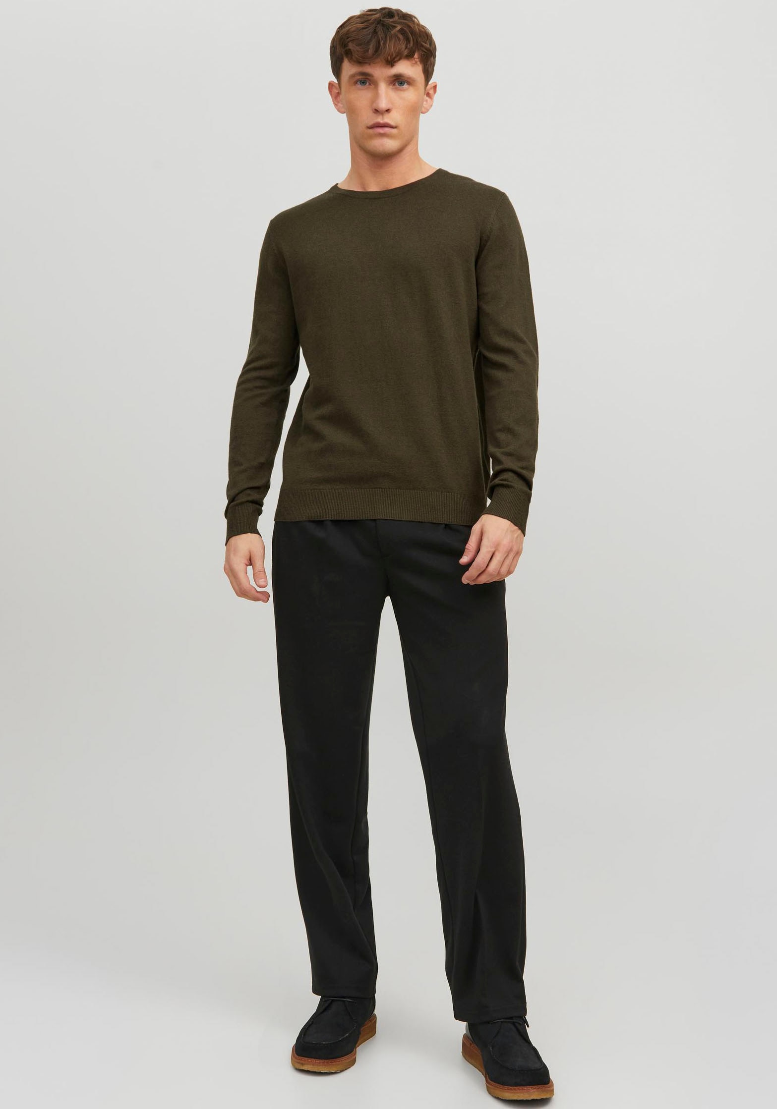 Jack & Jones Rundhalspullover »EMIL KNIT«