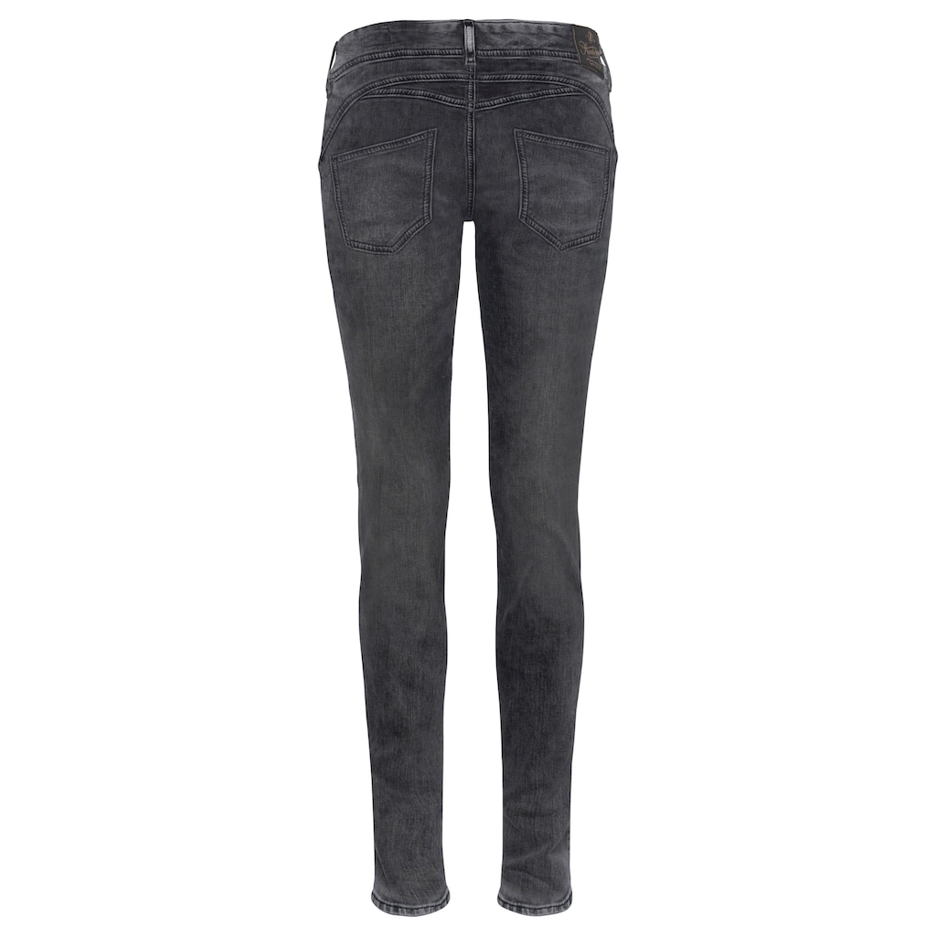 Herrlicher Slim-fit-Jeans »GINA SLIM POWERSTRETCH«, mit seitlichem Keileinsatz