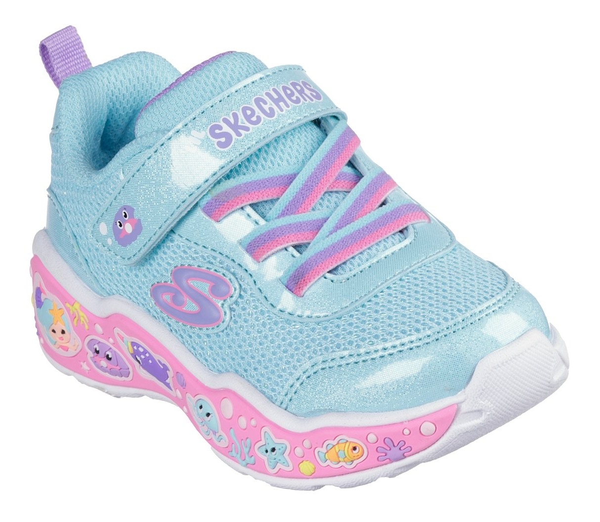 Skechers Lauflernschuh »PLAY SCENE-FUN SQUAD«, Sneaker mit bunten Motiven verziert,...