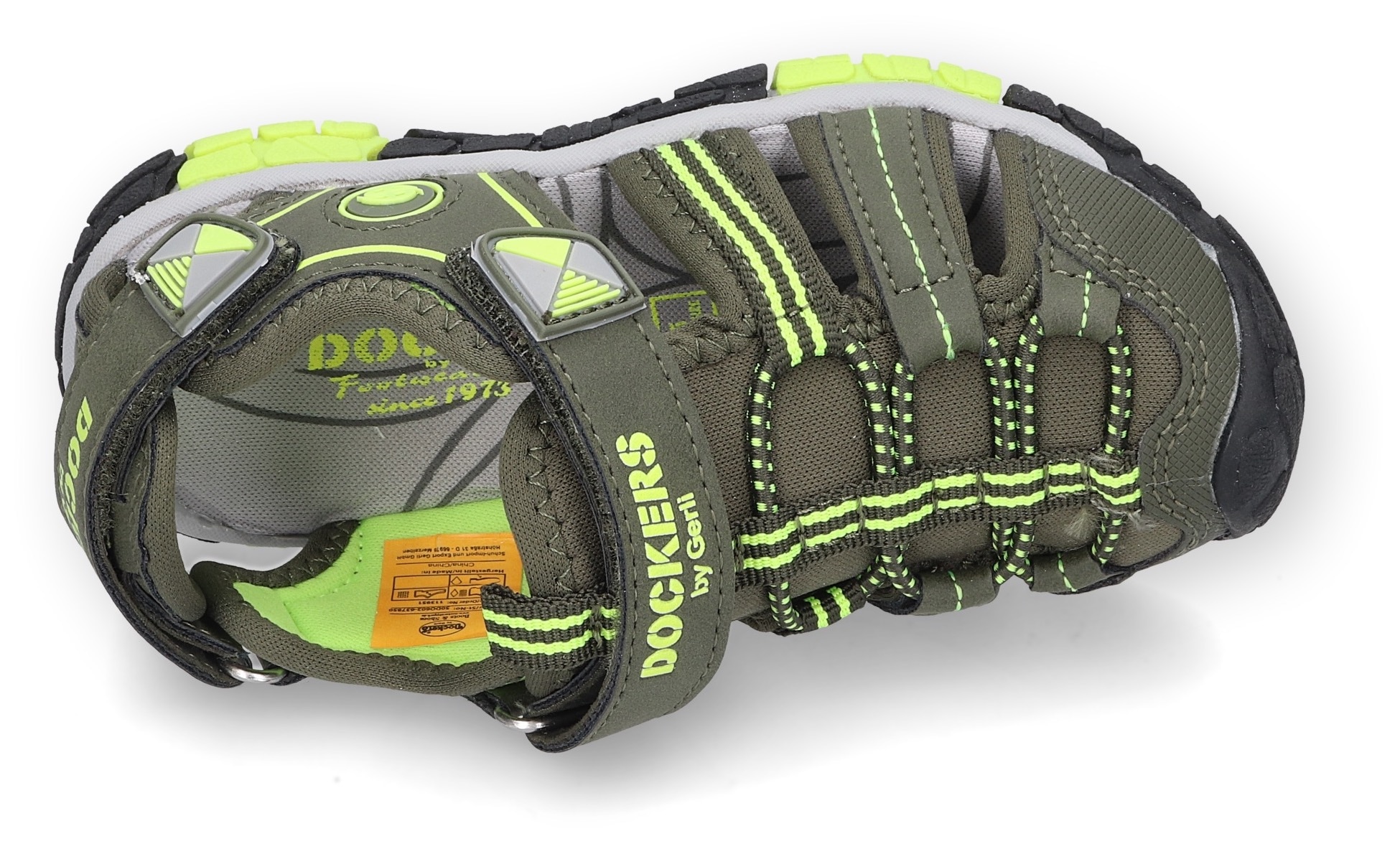 Dockers by Gerli Riemchensandale  mit kontrastfarbenen Details