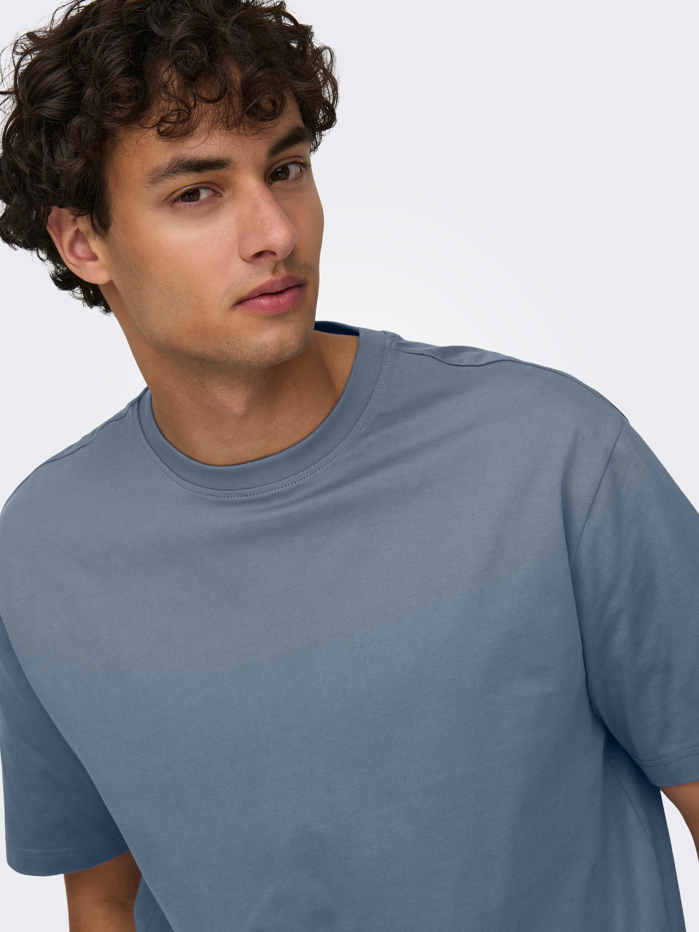 ONLY & SONS Rundhalsshirt »ONSFRED RLX SS TEE« Baumwolle, relaxed fit