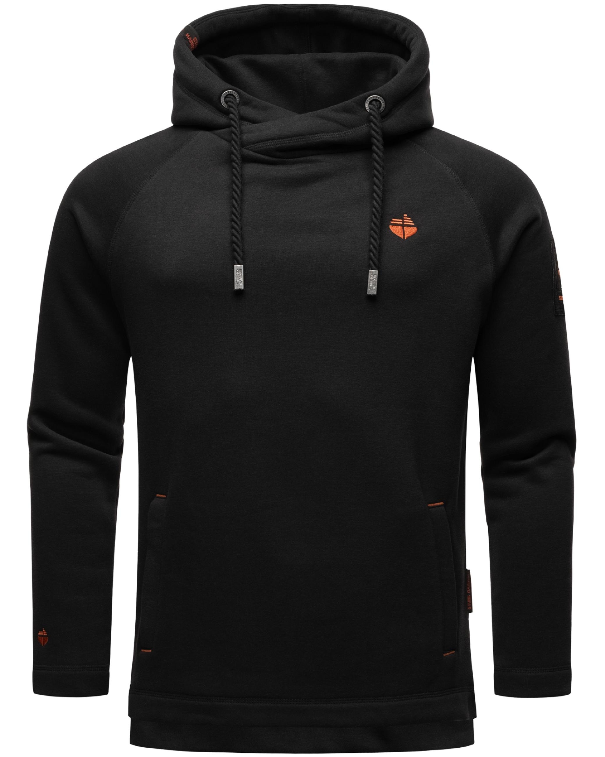 Stone Harbour Hoodie »Hoodie Caspian Sailor«, Sportlicher Kapuzenpullover mit großen Kordeln
