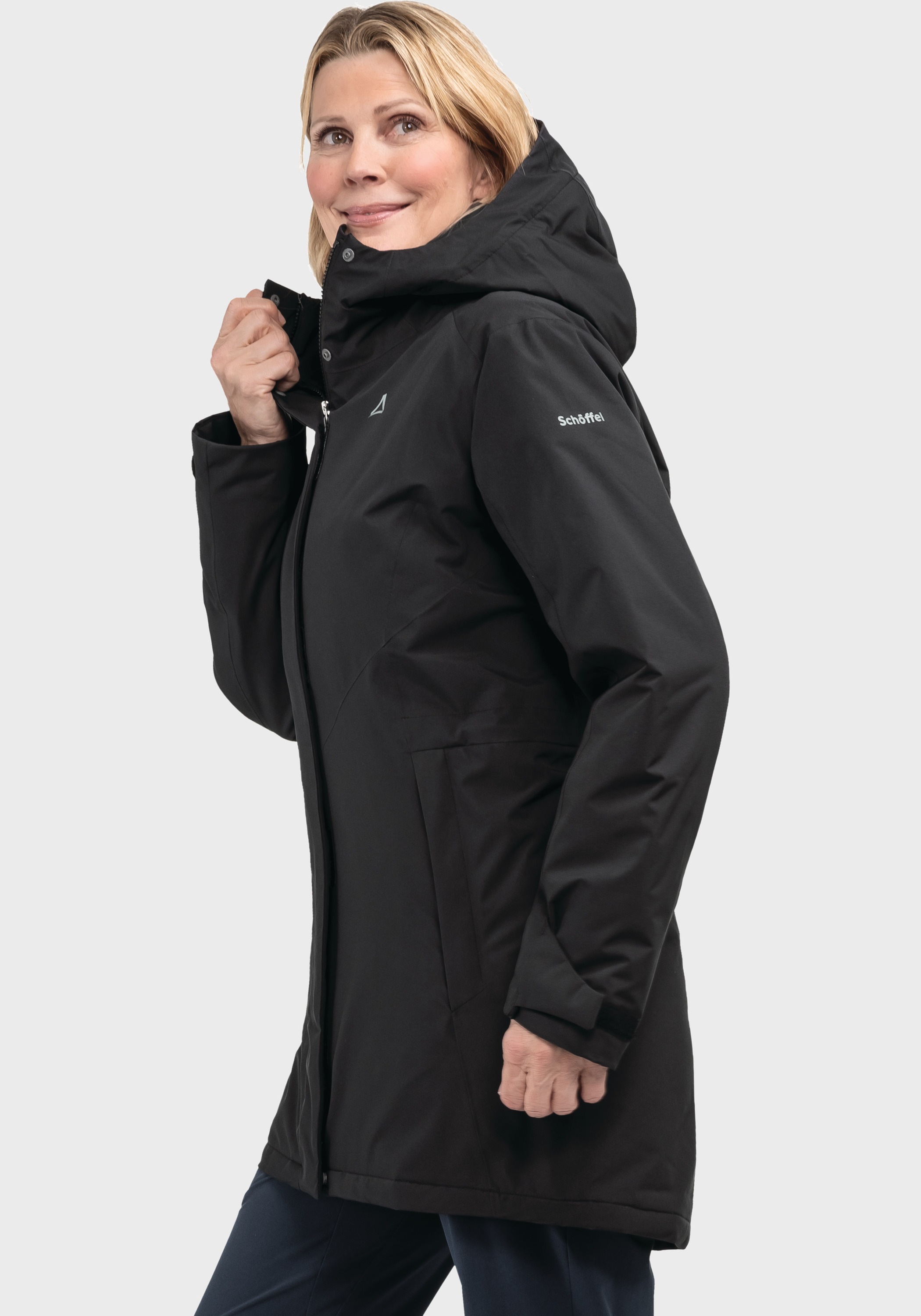 Schöffel Parka »Hiking Parka Style Froda WMS« mit Kapuze