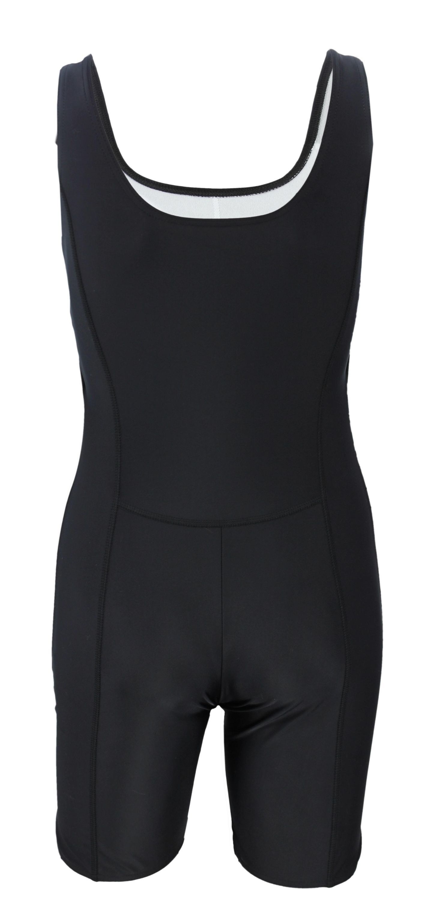 AQUARTI Badeanzug »Badeanzug Aquarti Damen Schwimmanzug mit Bein Geschlossener Rücken«