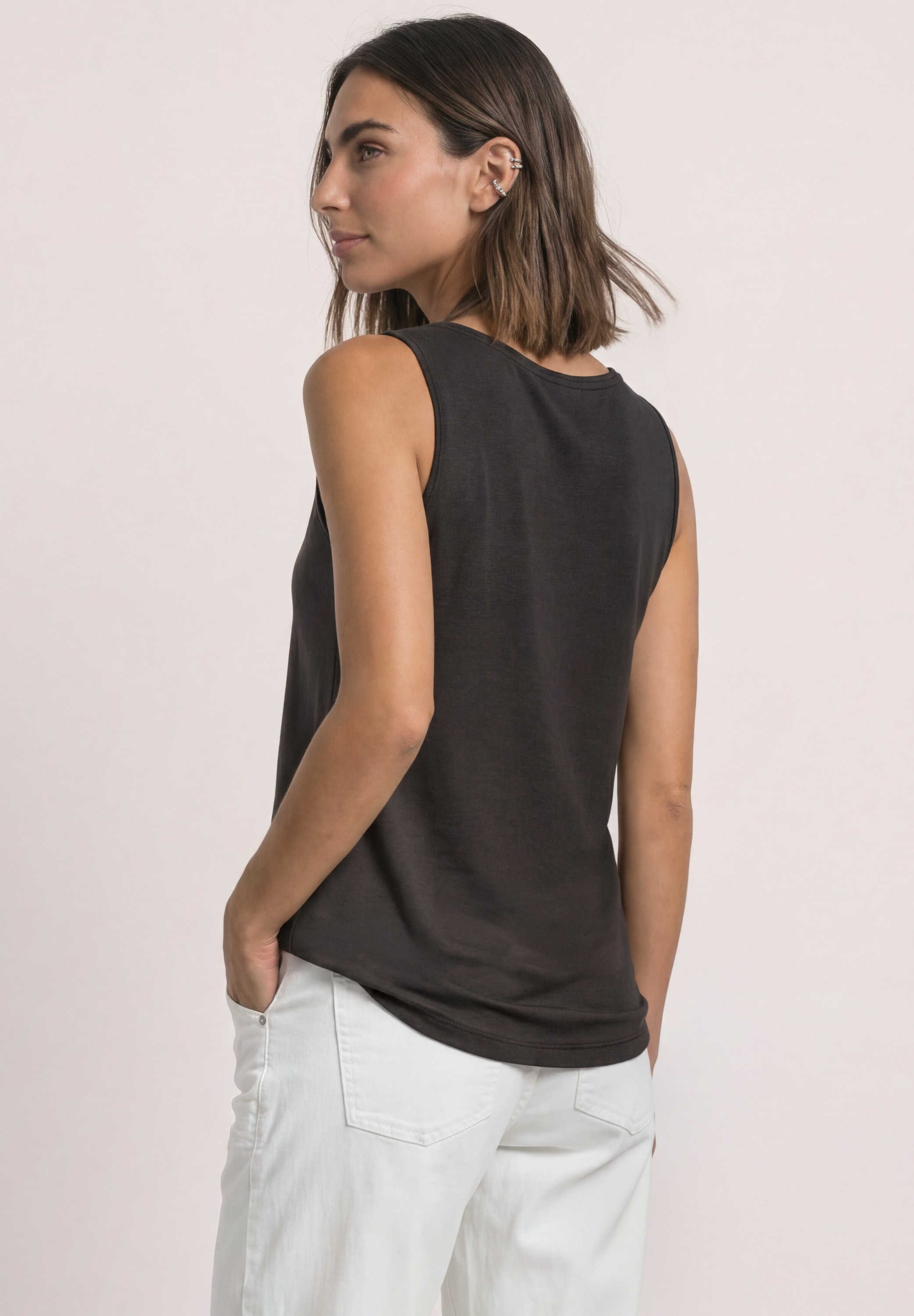 STREET ONE Tanktop »Style Anni« Sommer-Top mit Stretch