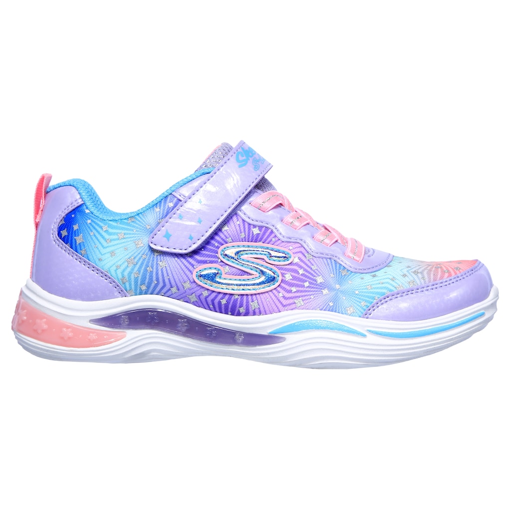 Skechers Kids Sneaker »Blinkschuh POWER PETALS - PAINTED DAISY«