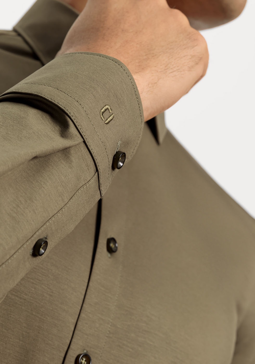 OLYMP Businesshemd »No. Six 24/Seven super slim«, in bequemer Jersey-Qualität